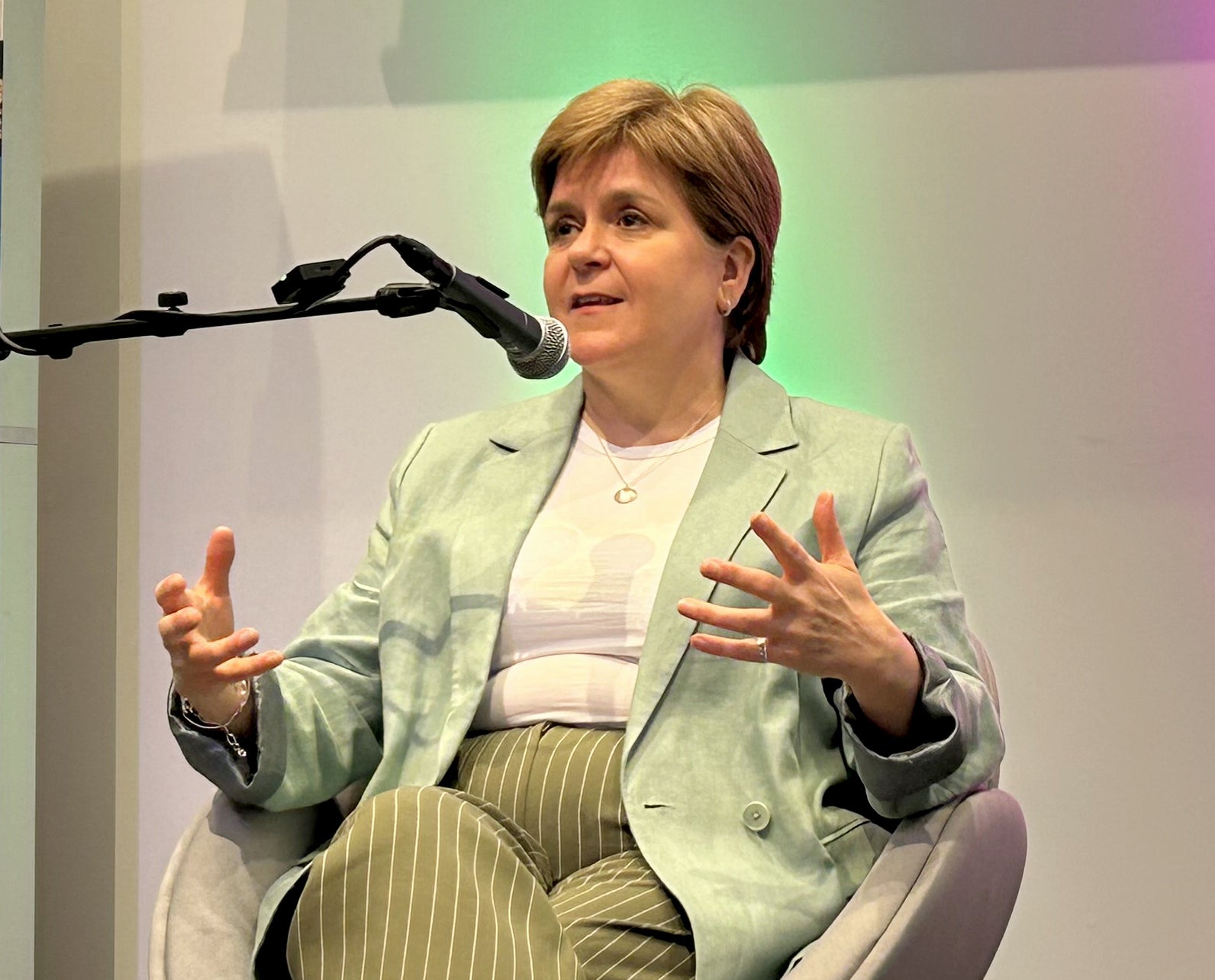 Former Scottish first minister Nicola Sturgeon (Claudia Savage/PA) (PA Wire)