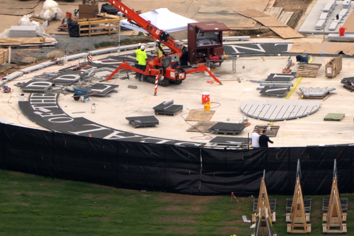 Trump is already redoing his $5M White House helipad after complaining it was slanted