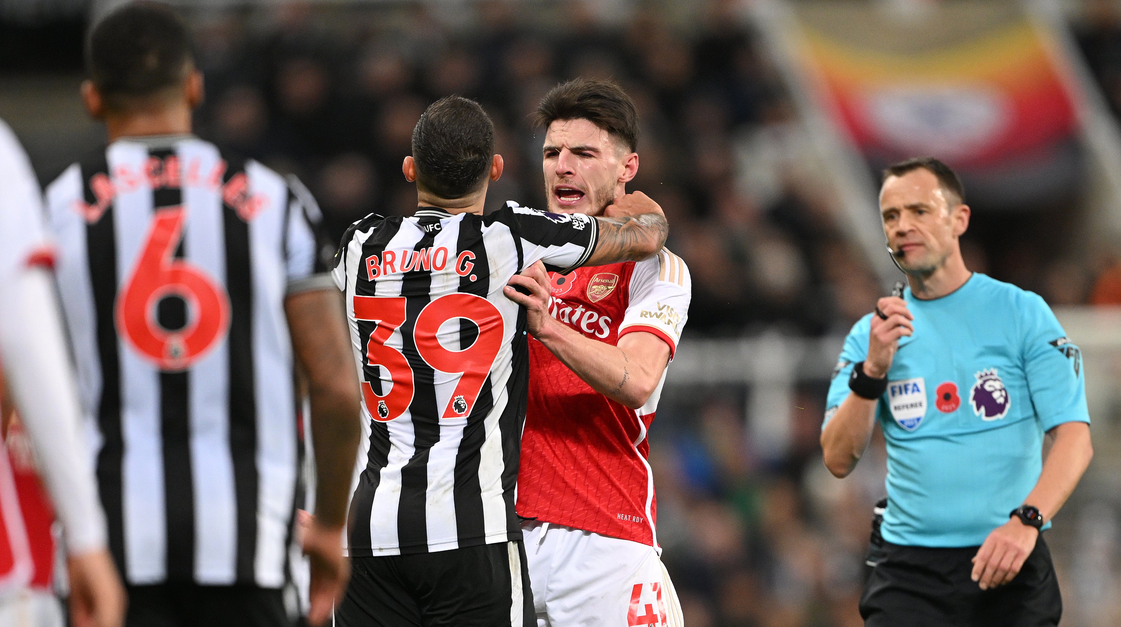 Bruno Guimaraes and Declan Rice will become team-mates