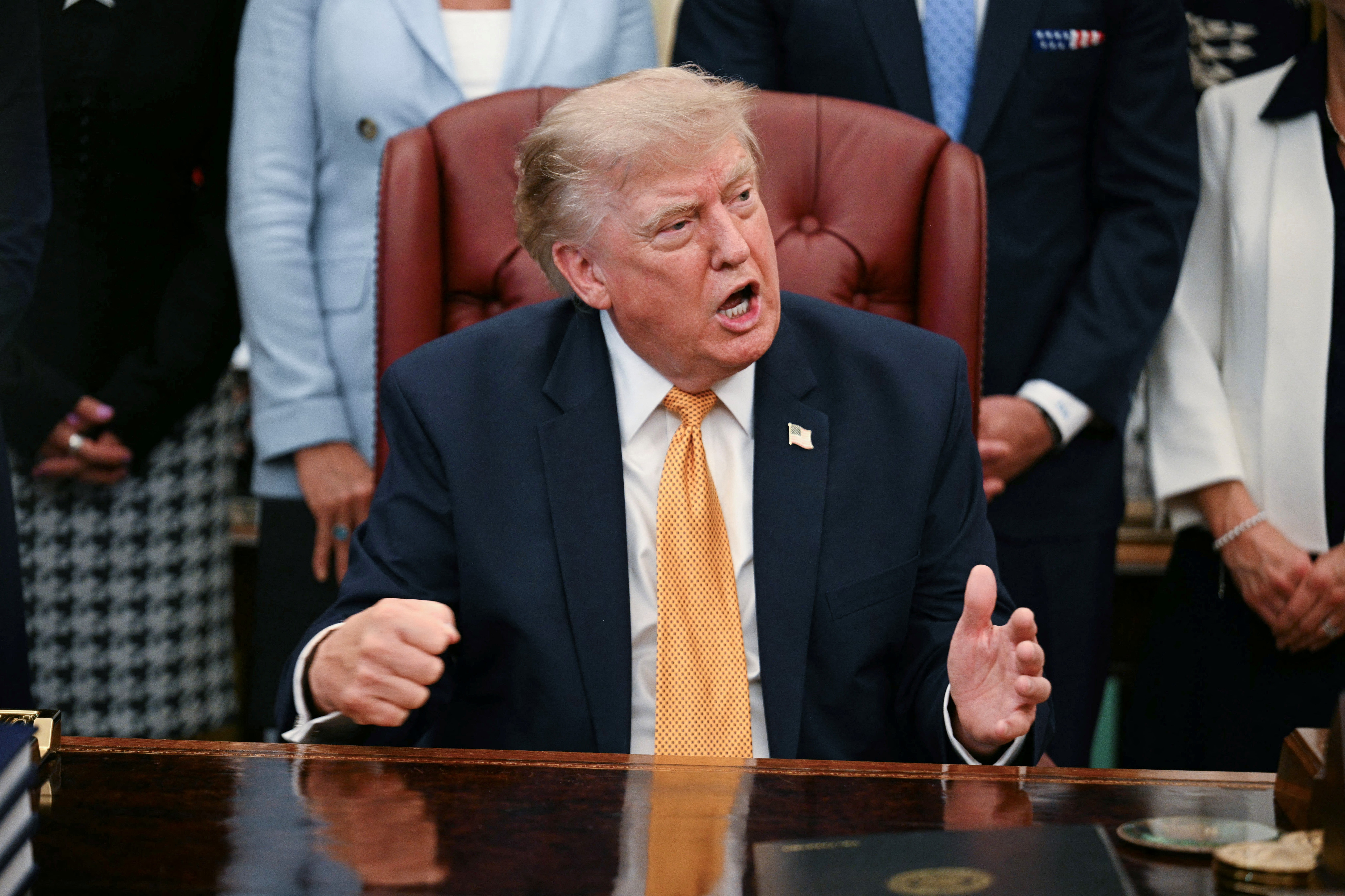 The call apparently took place hours after President Donald Trump publicly considered temporarily withdrawing Blanche’s nomination to run the Department of Justice