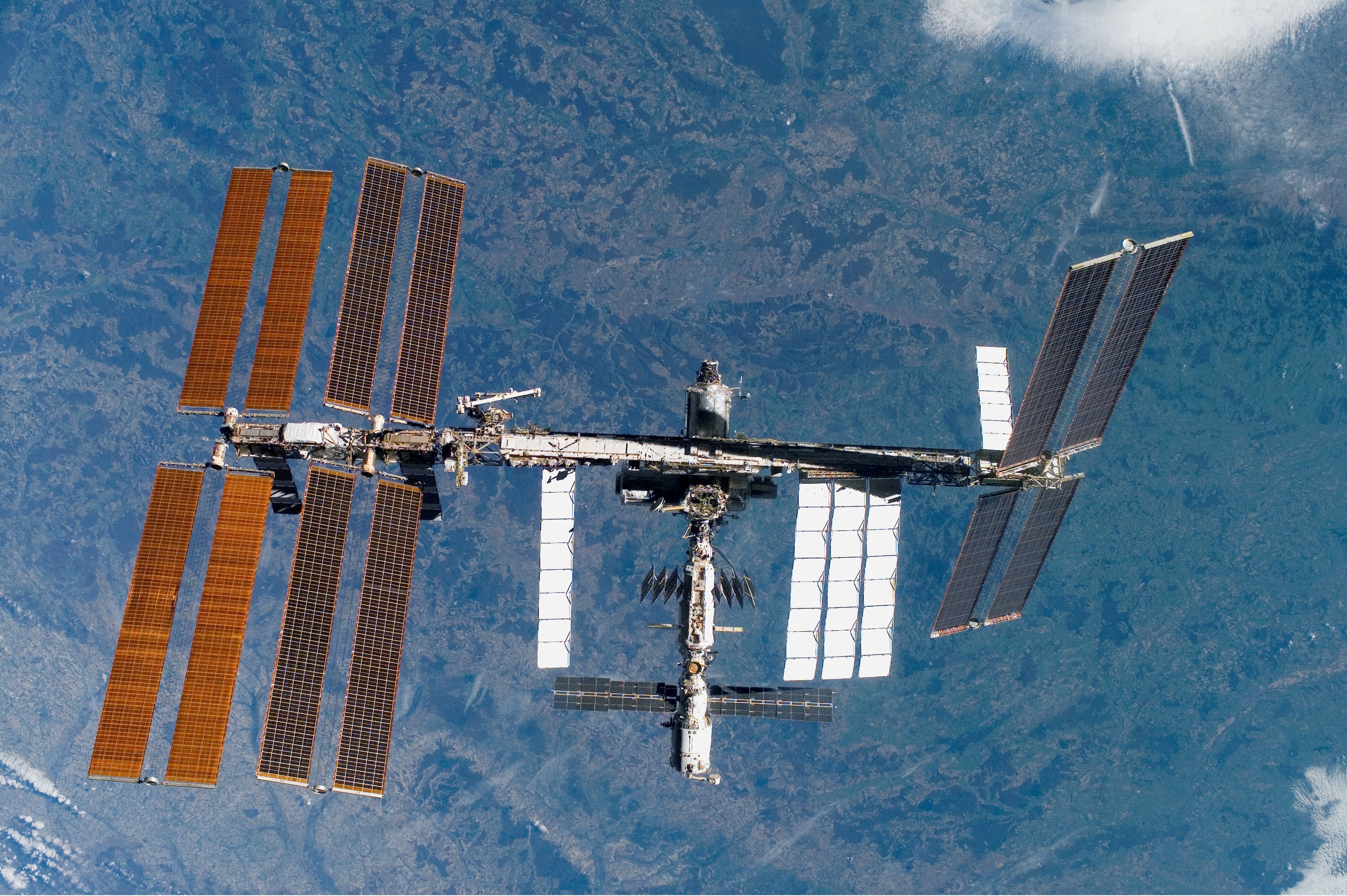 Cracks aboard the ageing outpost have raised concerns (Nasa)