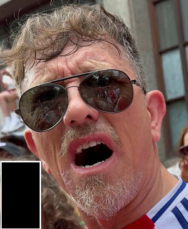 Image A - Police released this image following a report of a racially aggravated assault against a woman