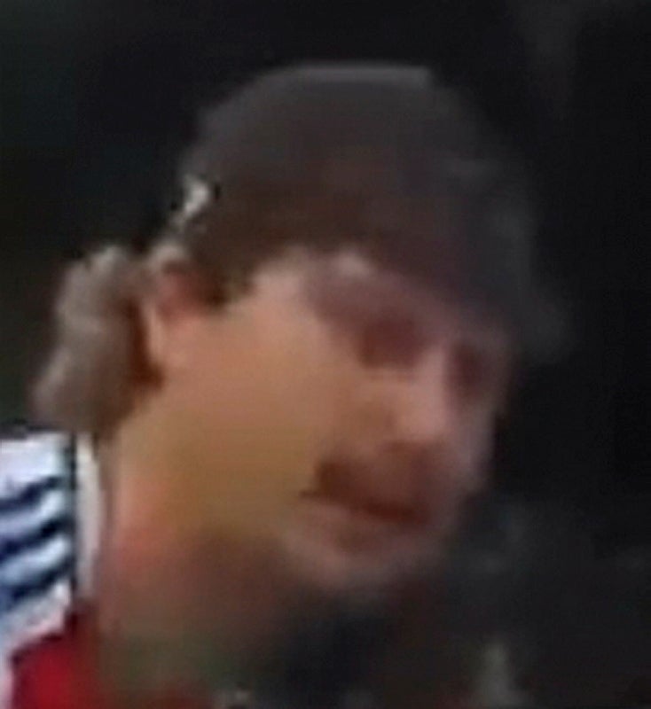 Image B - Police responded to a person damaging a car