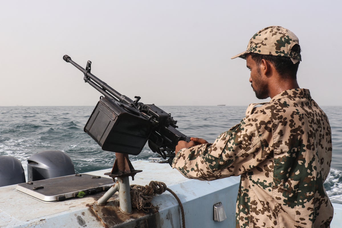 India condemns ‘unprovoked attack’ after projectile sinks ship off Yemen’s coast