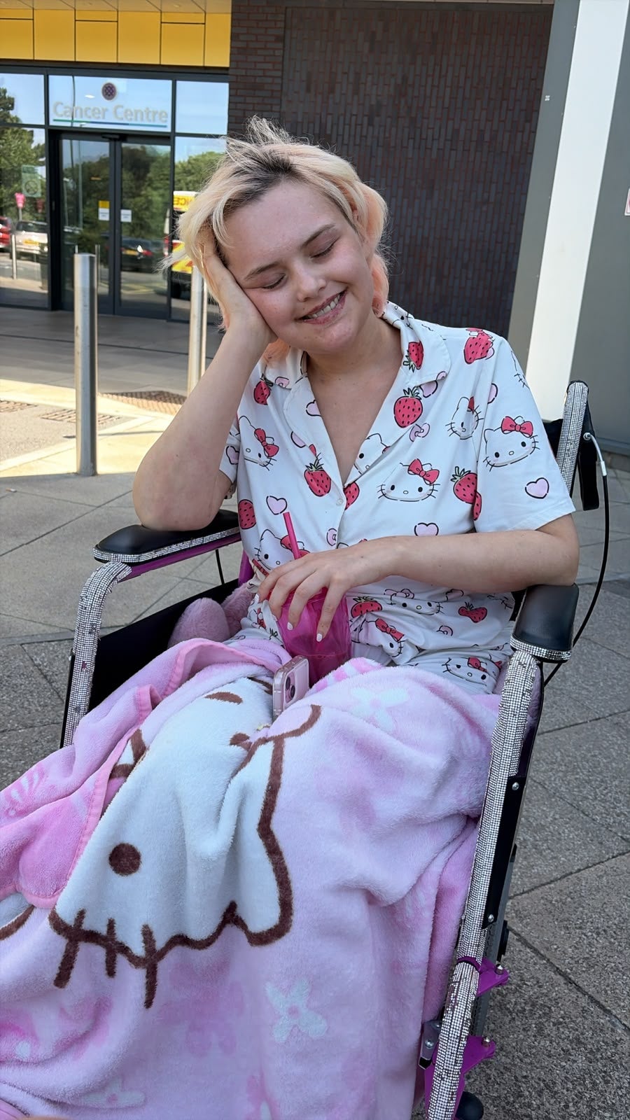 Kaitlyn in a wheelchair (Collect/PA Real Life)