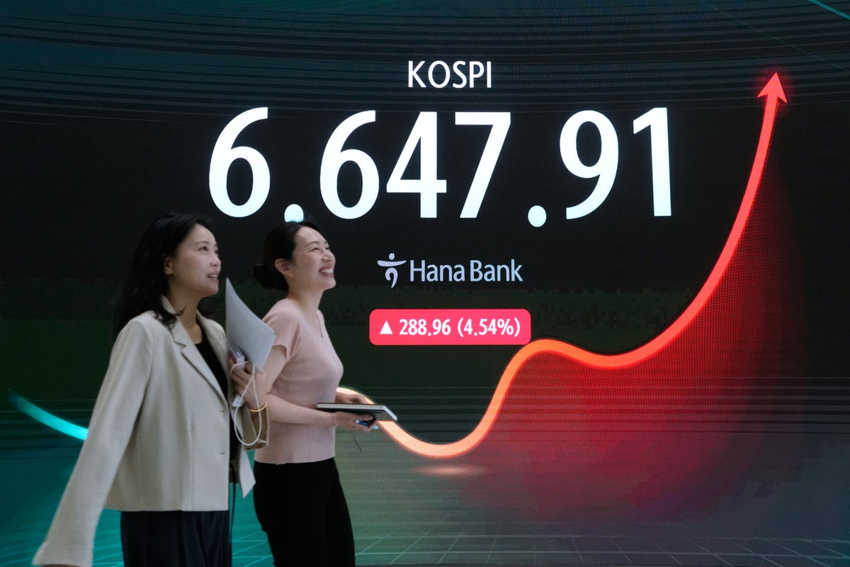 Asian markets rise and oil prices dip amid optimism over Middle East diplomacy