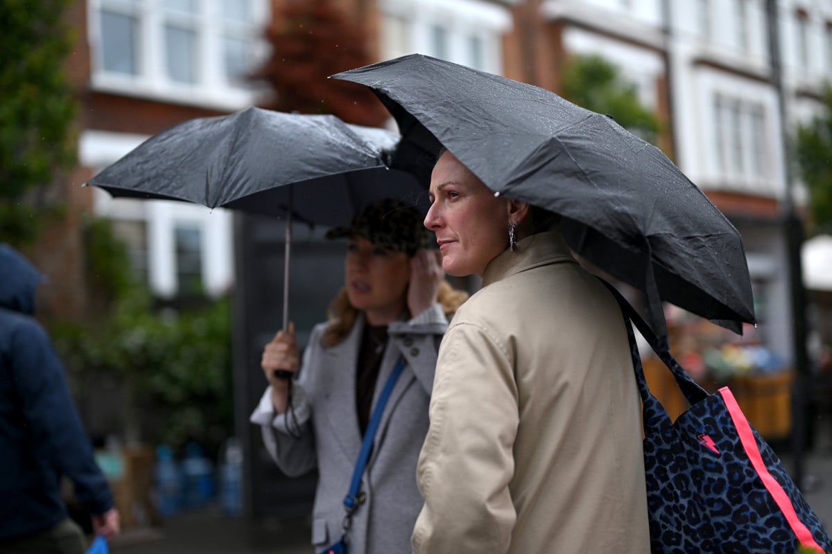 Rainfall and thunderstorms finally reach UK ahead of another potential heatwave
