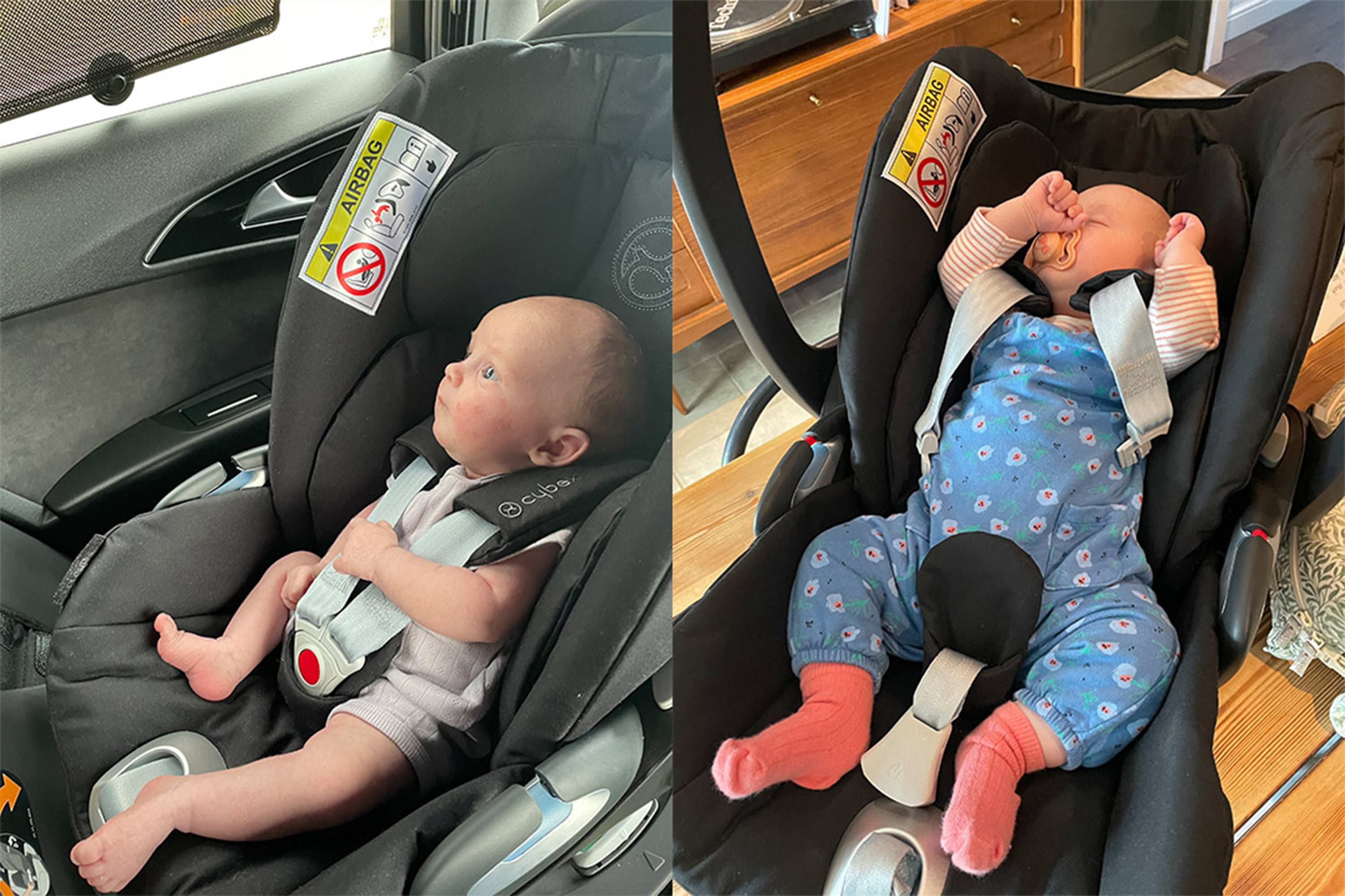 I valued the light system to show the seat is correctly secured (Sarah Jones/The Independent)