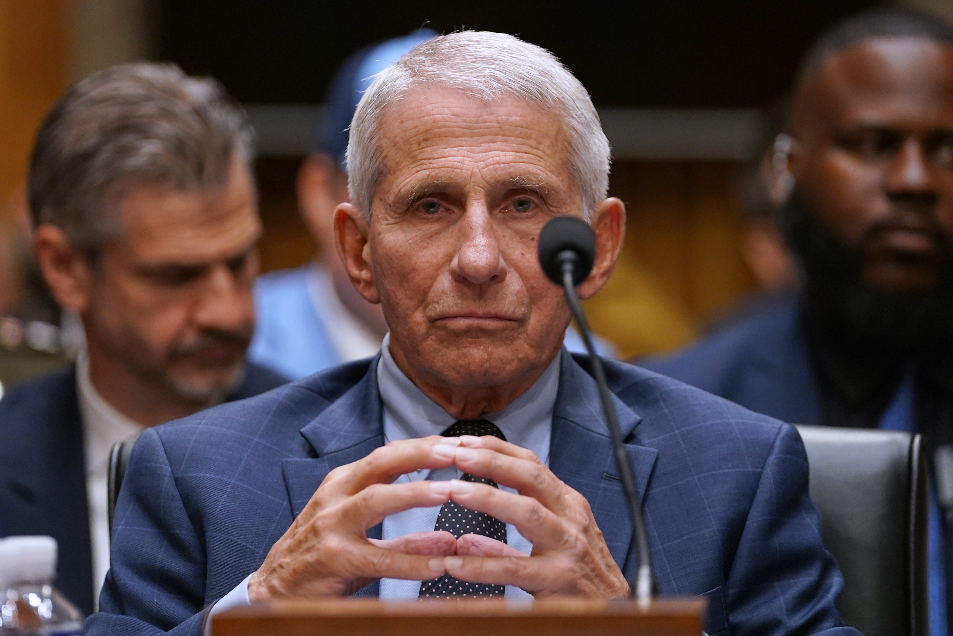 A Senate committee is set to vote Thursday on whether to hold Dr. Anthony Fauci in contempt of Congress and refer him to the Justice Department for potential prosecution