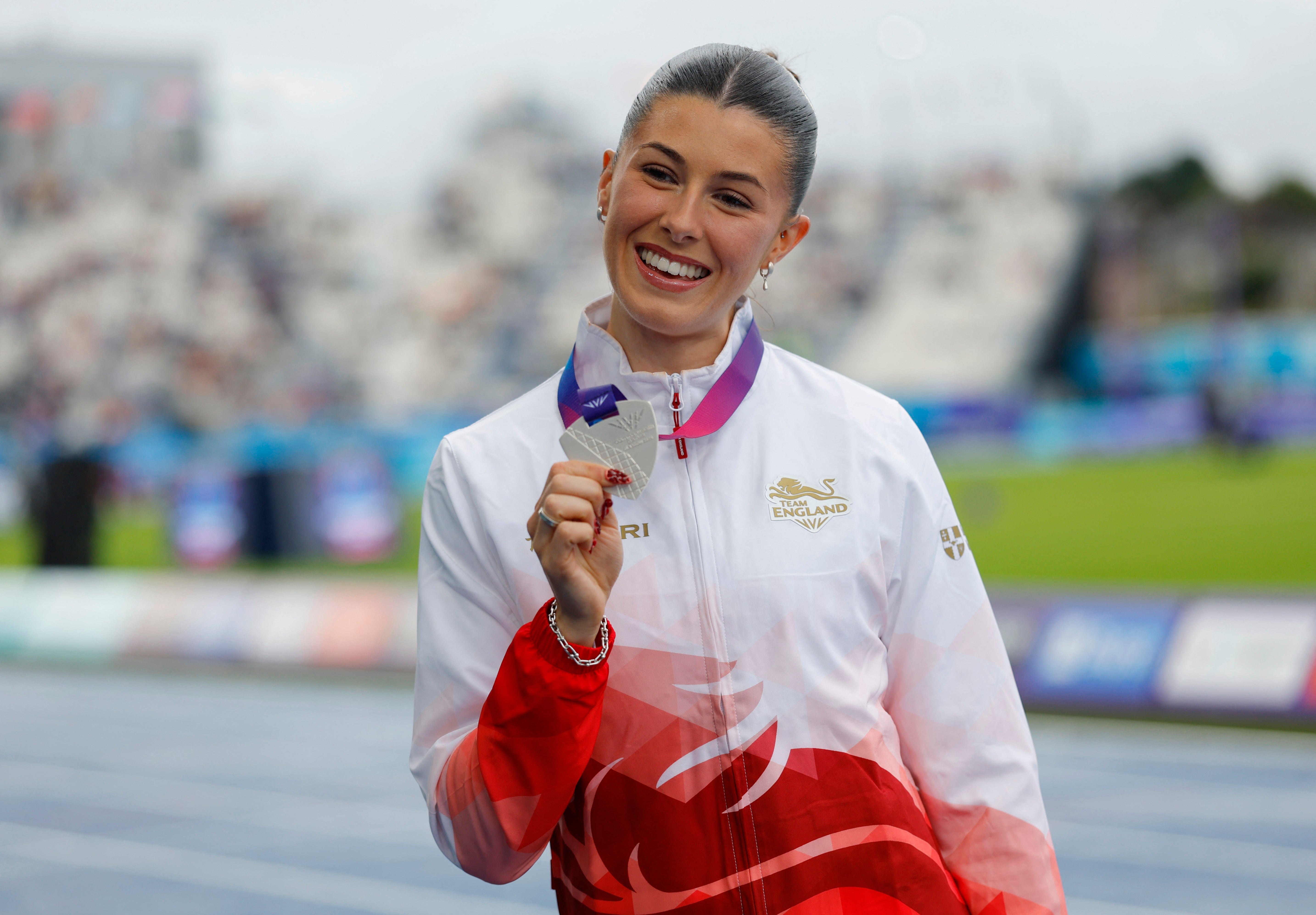 Amy Hunt is part of a strong women's 100m and 200m field