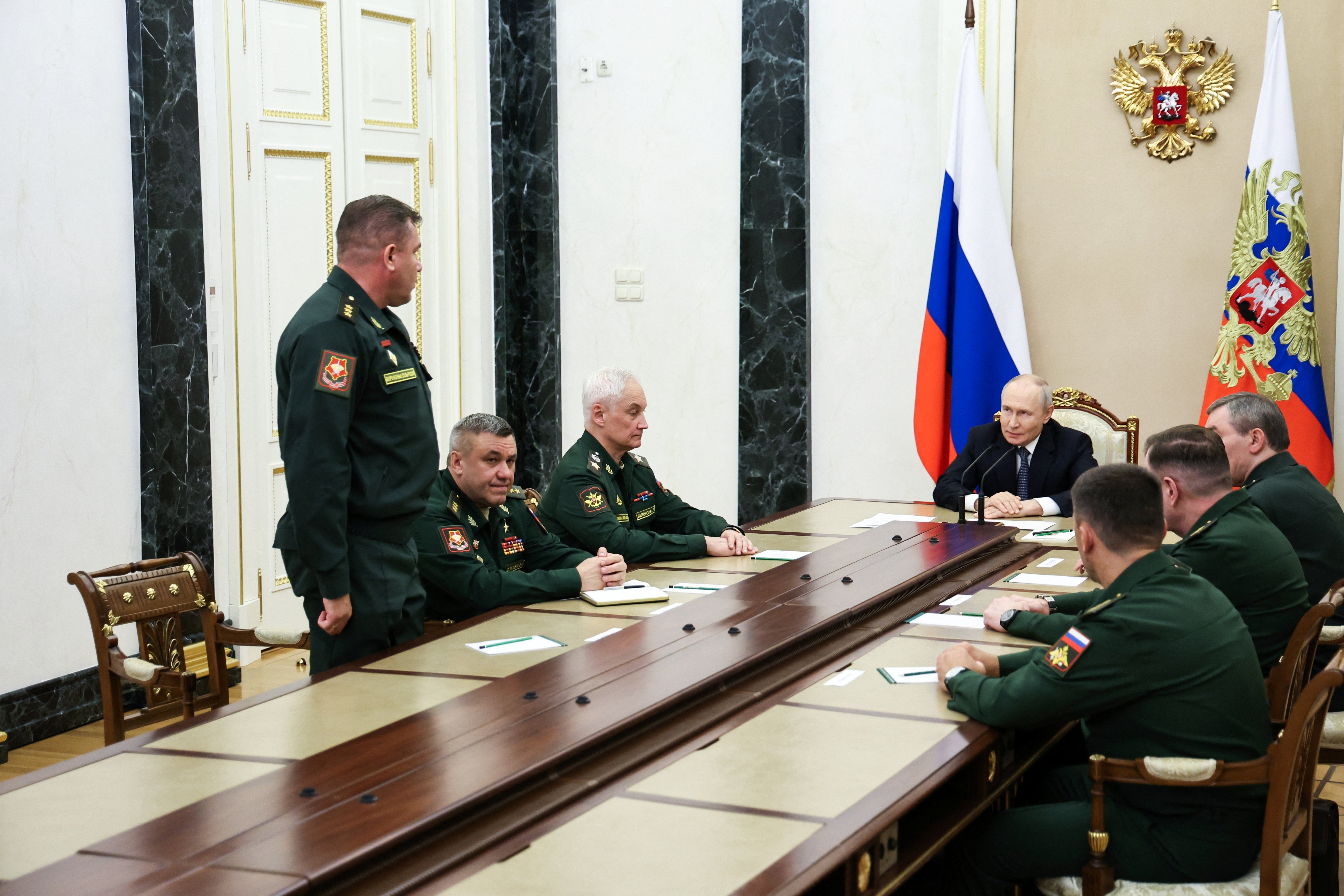 Denis Lyamin, newly appointed head of Russia's Unmanned Systems Forces