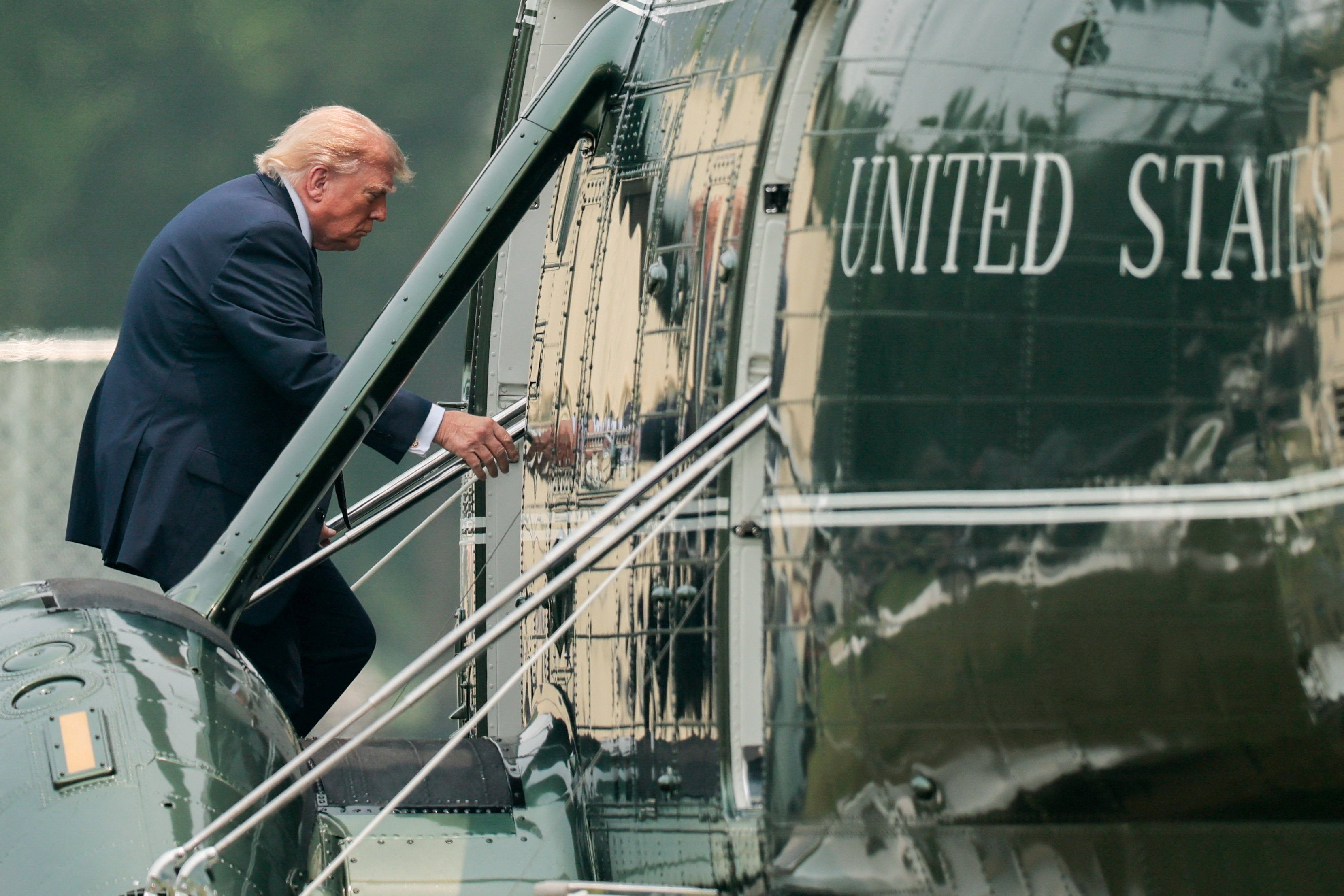 Marine One Trumpa zamieszany w incydent lotniczy nad Waszyngtonem