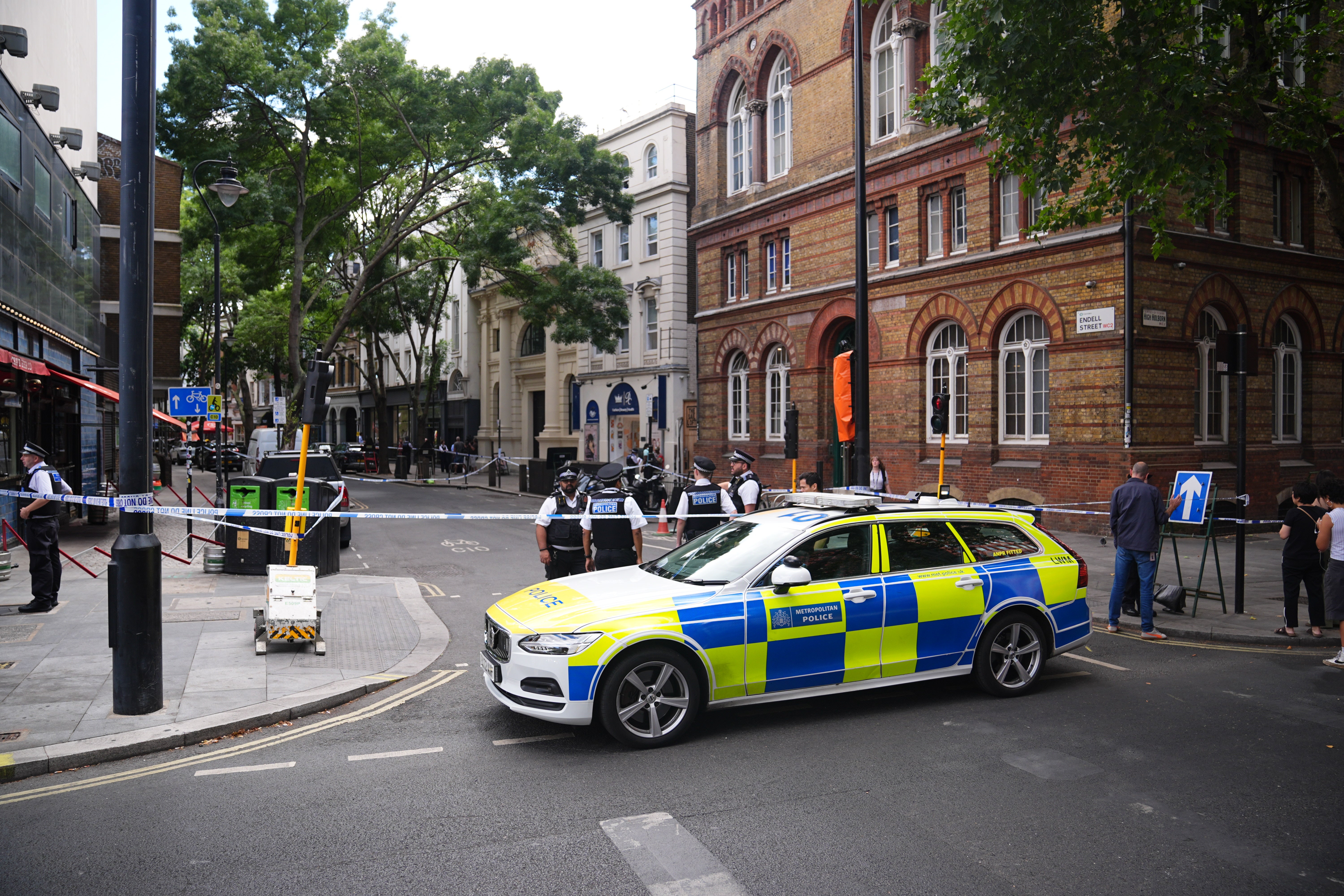 Multiple people stabbed in Covent Garden