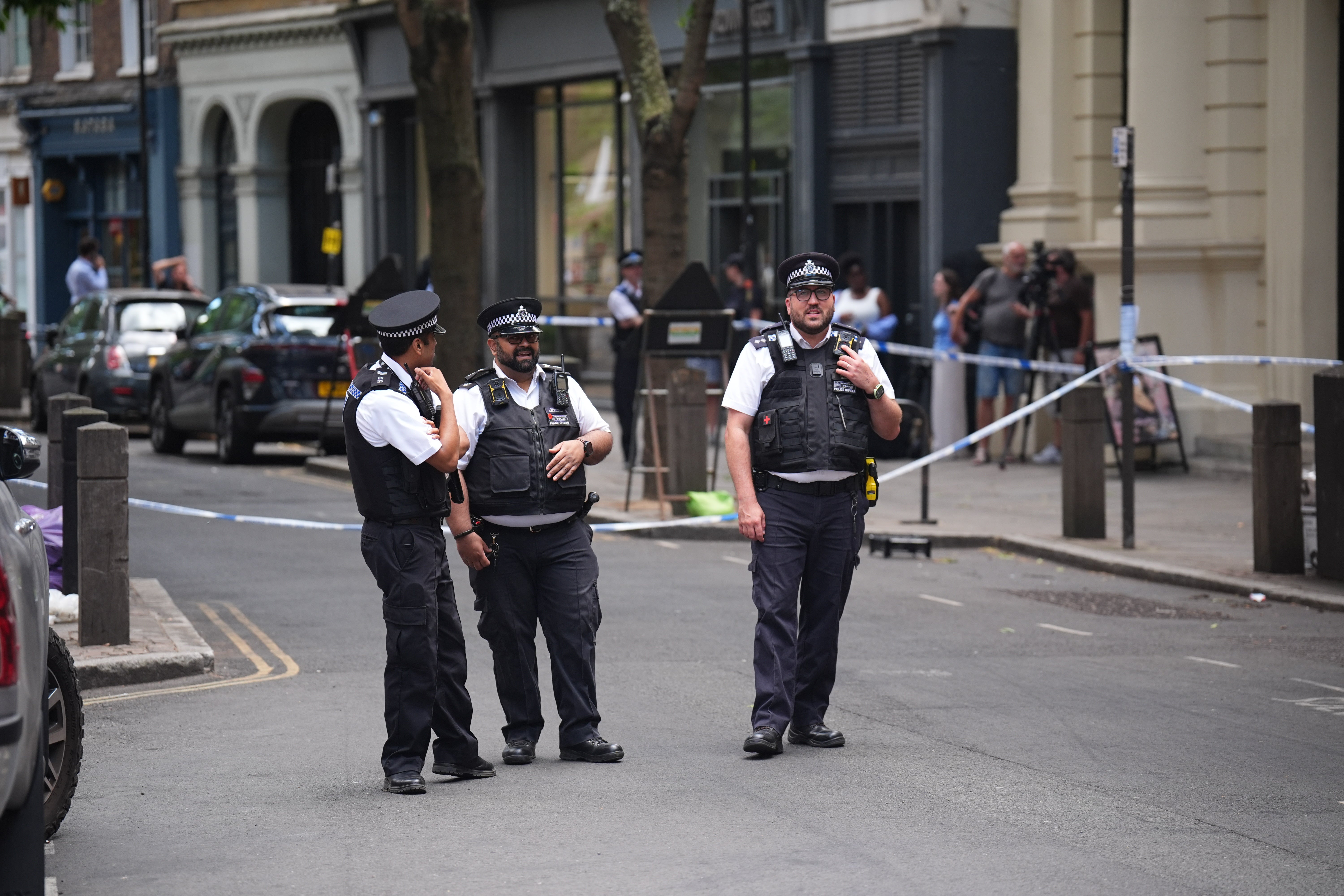 The Metropolitan Police were called to reports of stabbing at 12.27pm on Wednesday afternoon