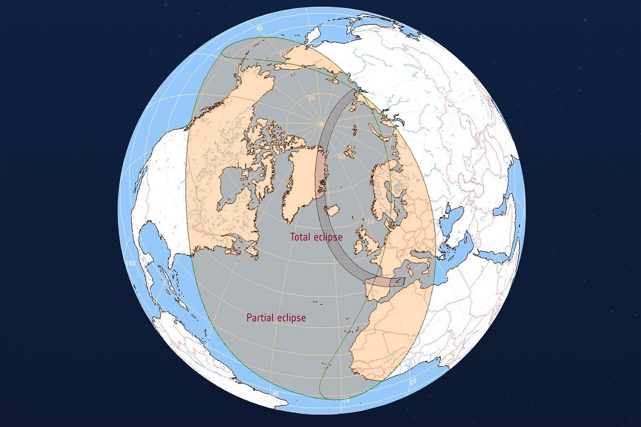 Will you see the full solar eclipse? All the countries where it will be visible