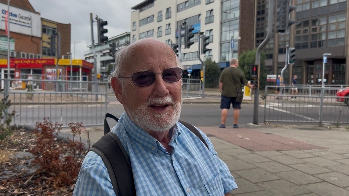Phil Roberts, 81, says Nigel Farage hasn't done enough for Clacton