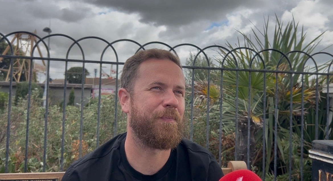 Ashley Scott said he usually votes but isn't sure he will next week