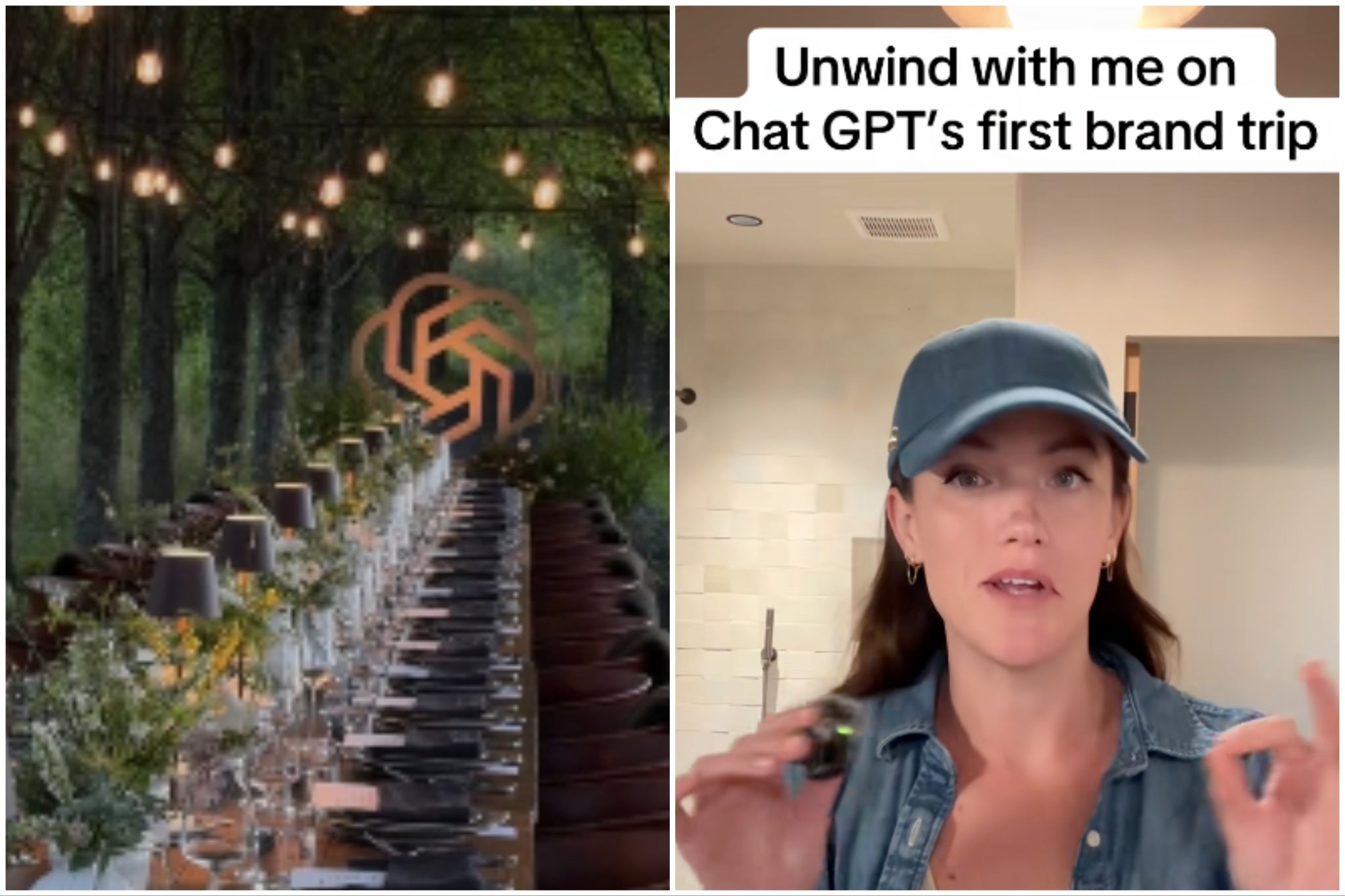 Influencers on OpenAI’s first brand trip were treated to an itinerary of outdoors activities and a farm-to-table dinner