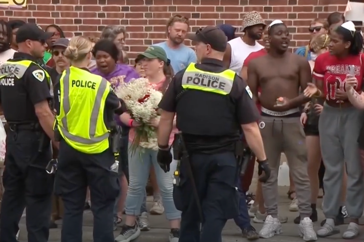 Police and Protesters Clash in Wisconsin Following Removal of Memorial