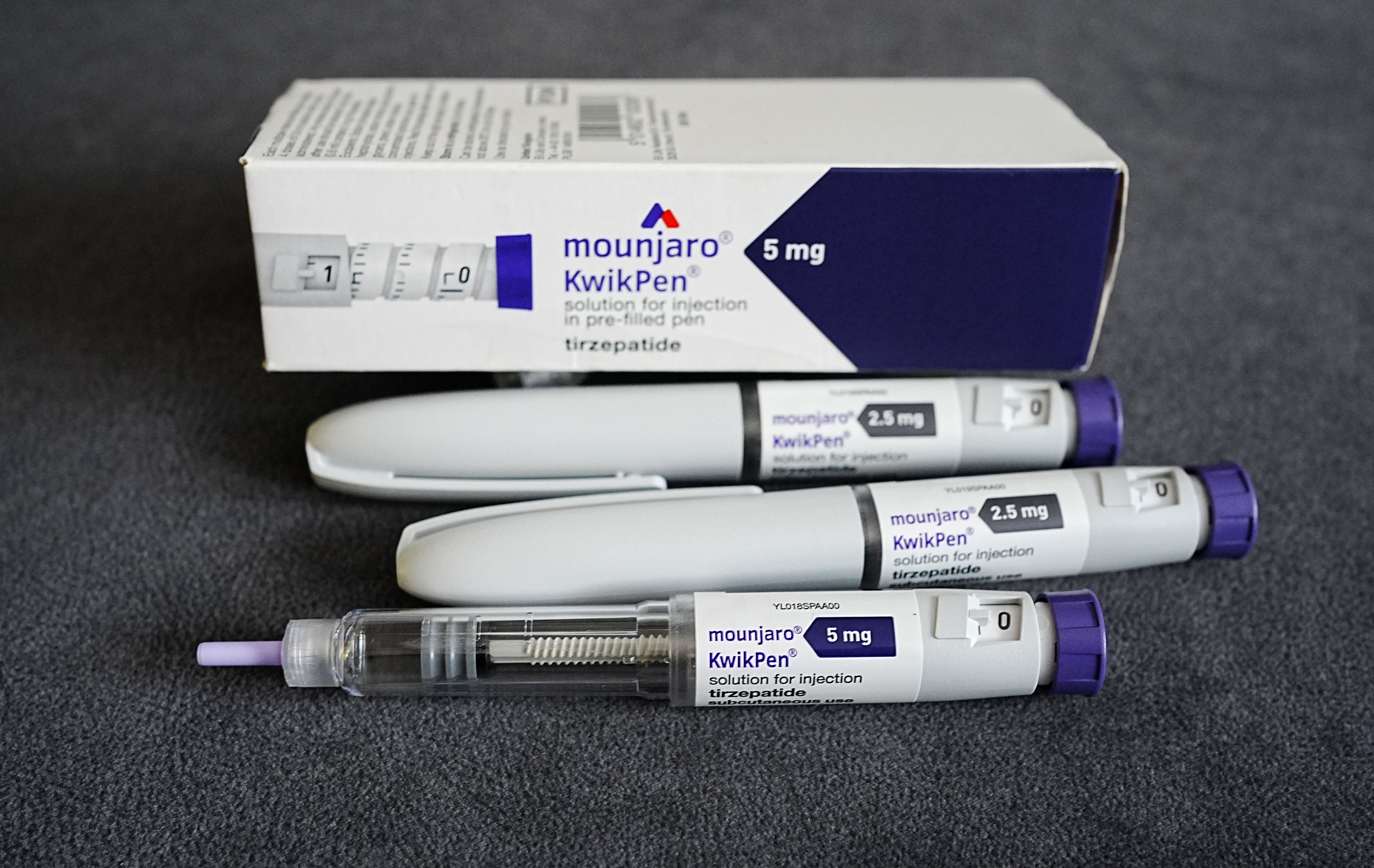 Mounjaro, a GLP-1 receptor agonist also known as tirzepatide, is currently used on the NHS to treat both type 2 diabetes and severe obesity (PA)