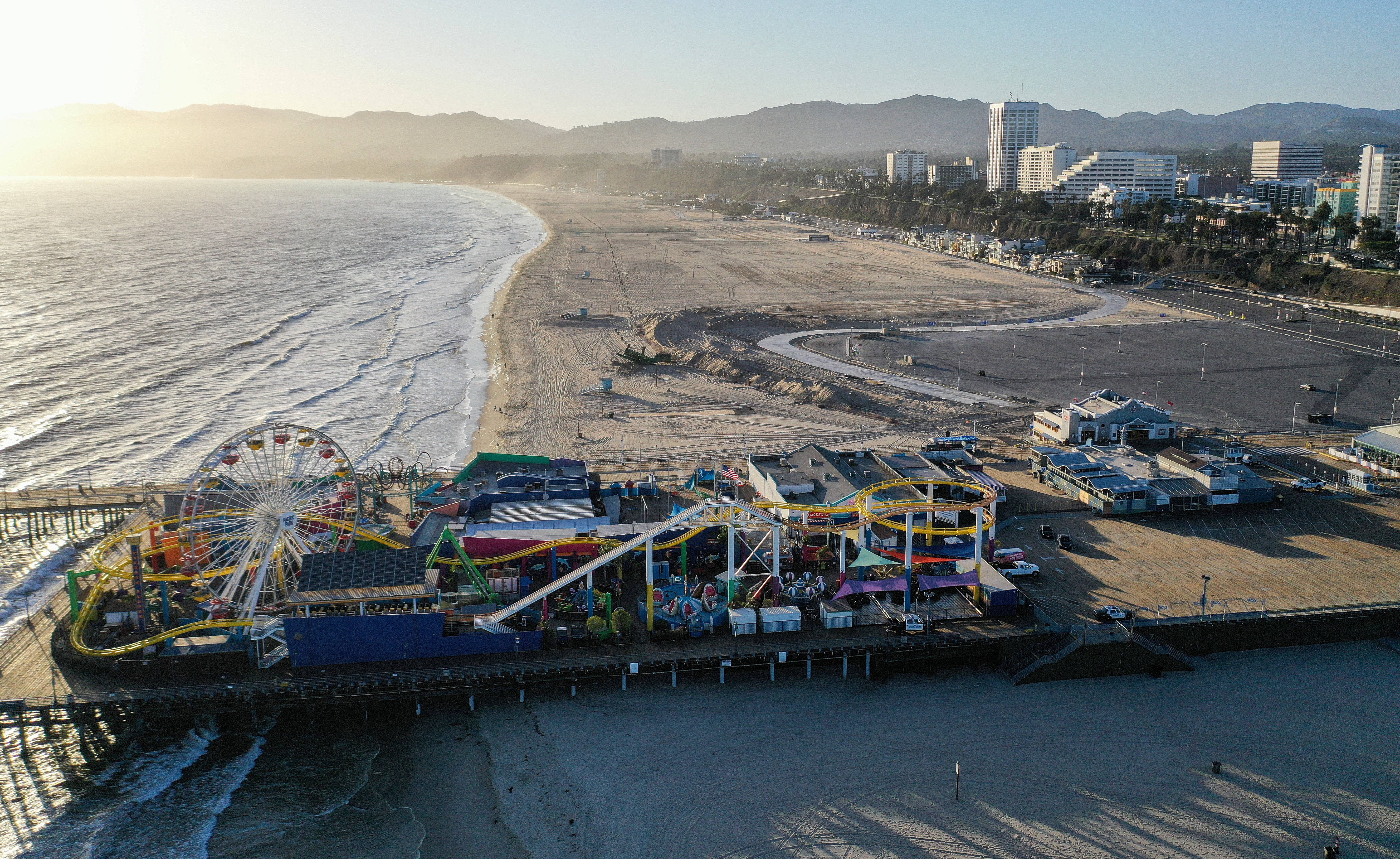 Beach closures are issued when sewage contamination reaches the ocean or when officials believe there is a serious public health risk