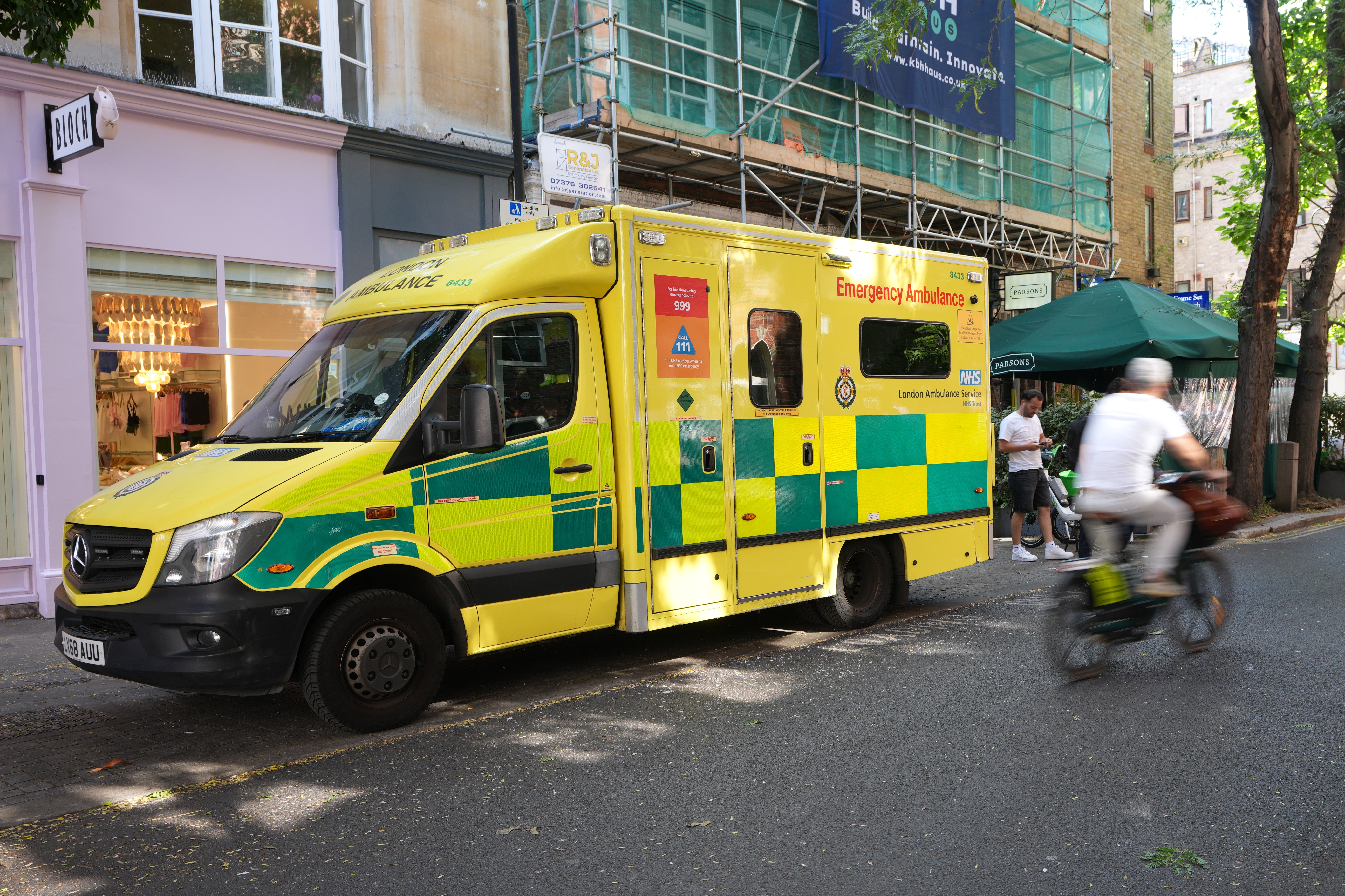 Four men, aged 34, 39, 42 and 56, had stab wounds