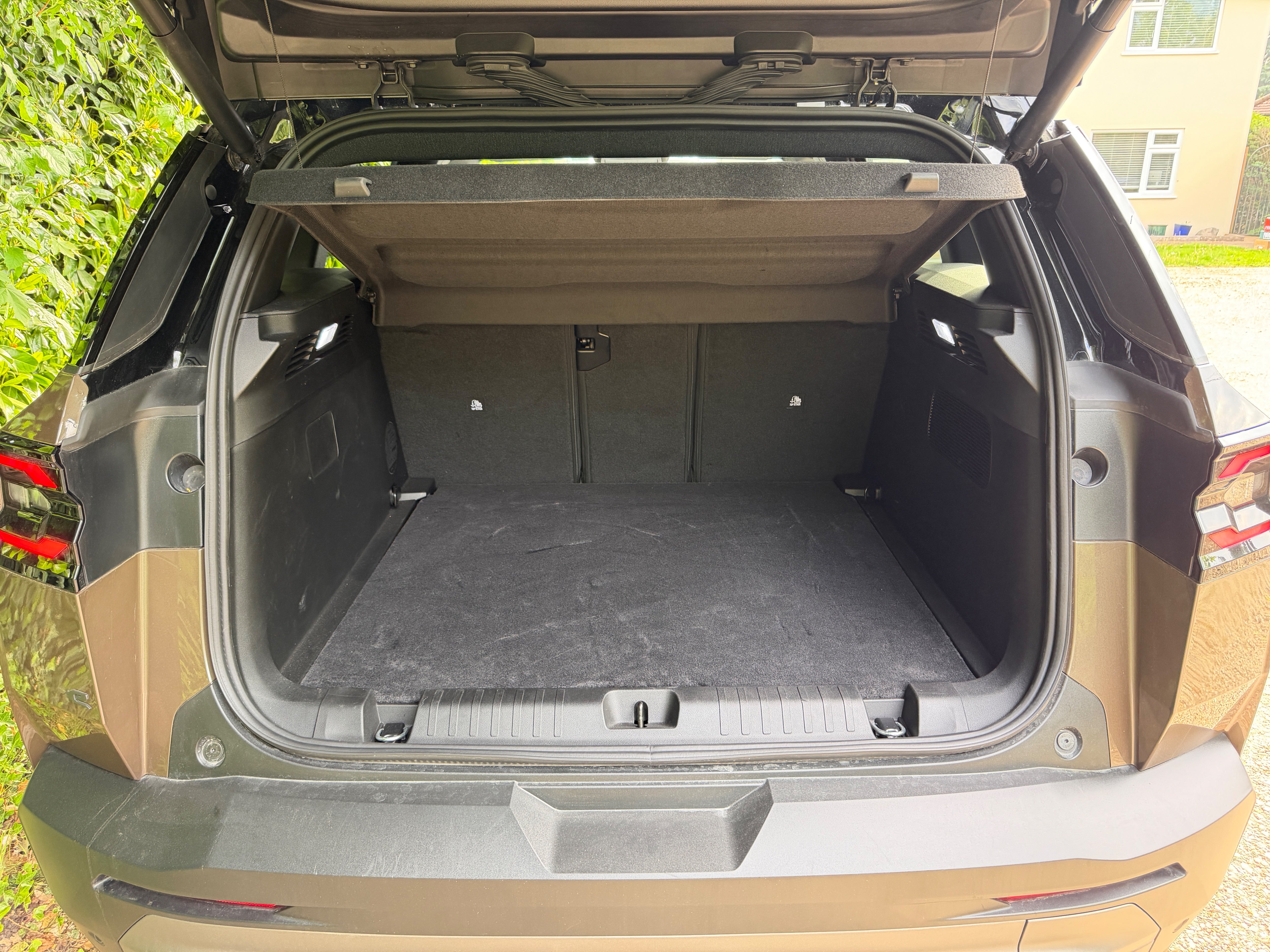 The Compass Electric's 550 litre boot should be easy to live with and there's 34 litres of in-car storage space (Steve Fowler)