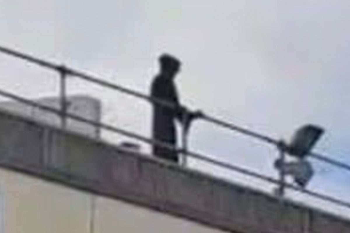 Man arrested after dressing as Grim Reaper on hospital roof and staring at patients