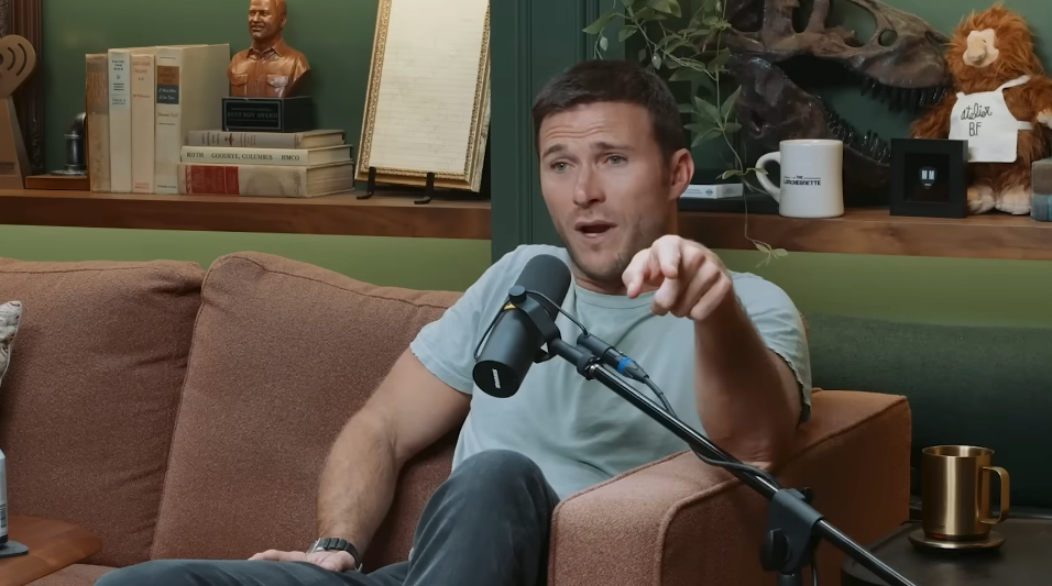 Scott Eastwood revealed that he told Shia LaBeouf: 'I'm going to whoop your ass' (Armchair Expert)