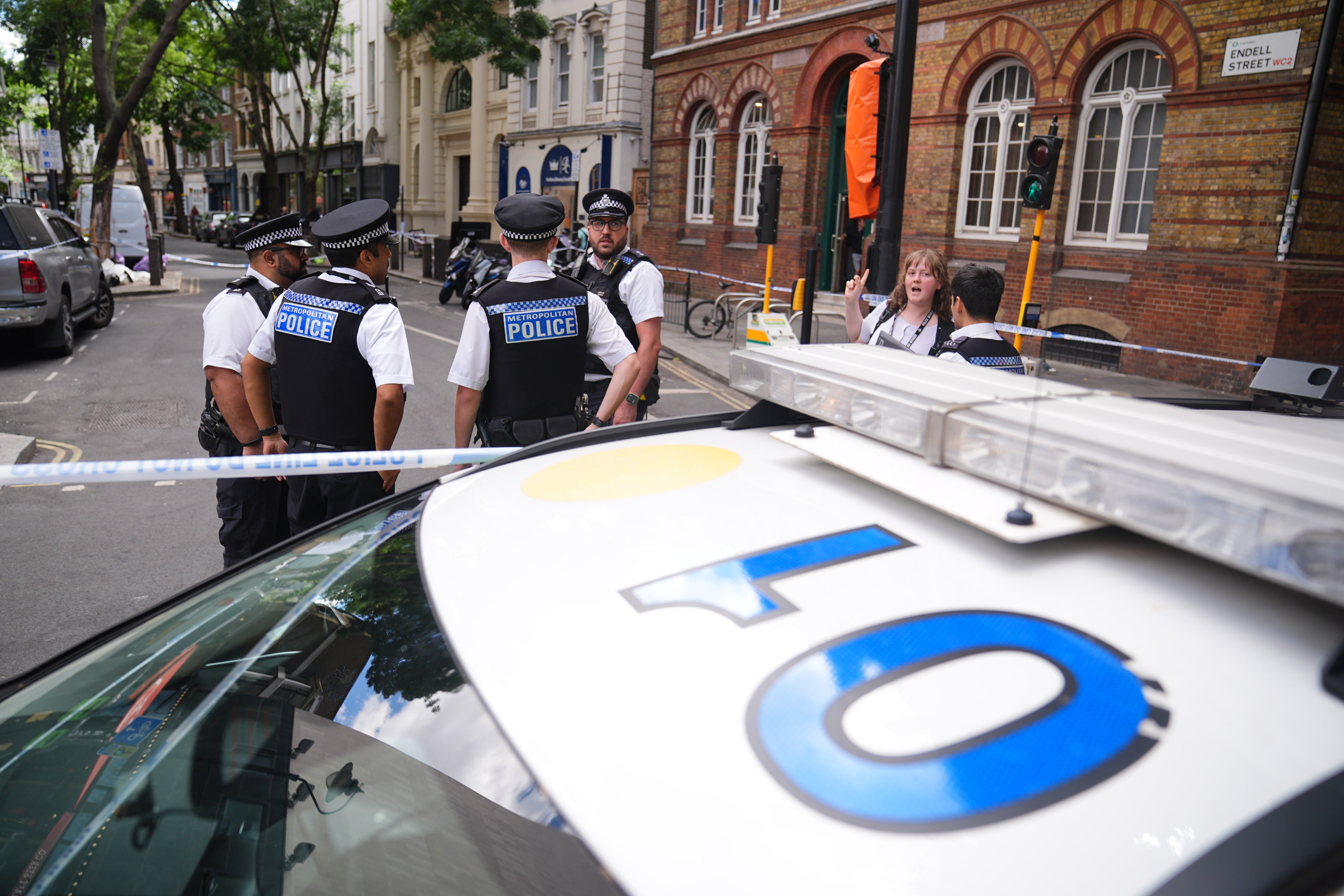The injured men were aged 34, 39, 42 and 52. (James Manning/PA)