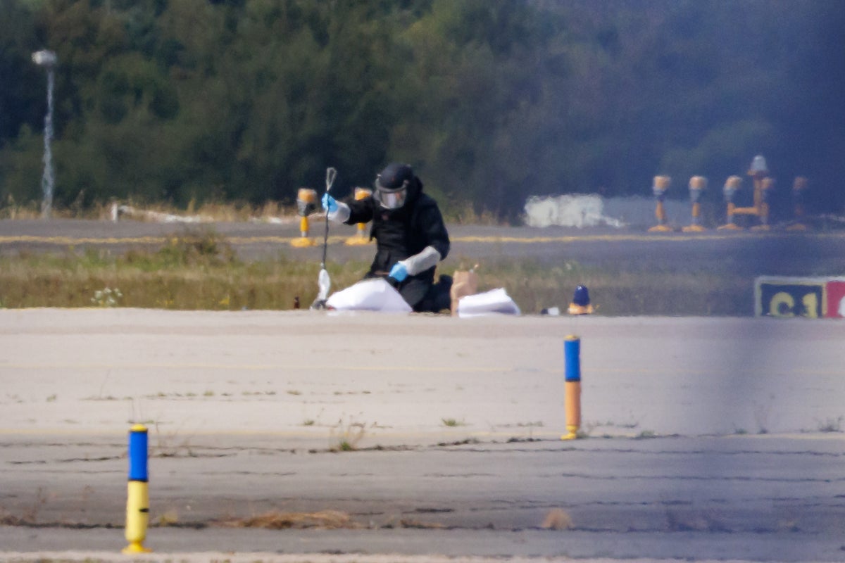 Ukraine-Russia war latest: Drone armed with explosives at German airport represents new threat, minister warns Drone found in close proximity to a Ukrainian cargo plane at Leipzig/Halle airport