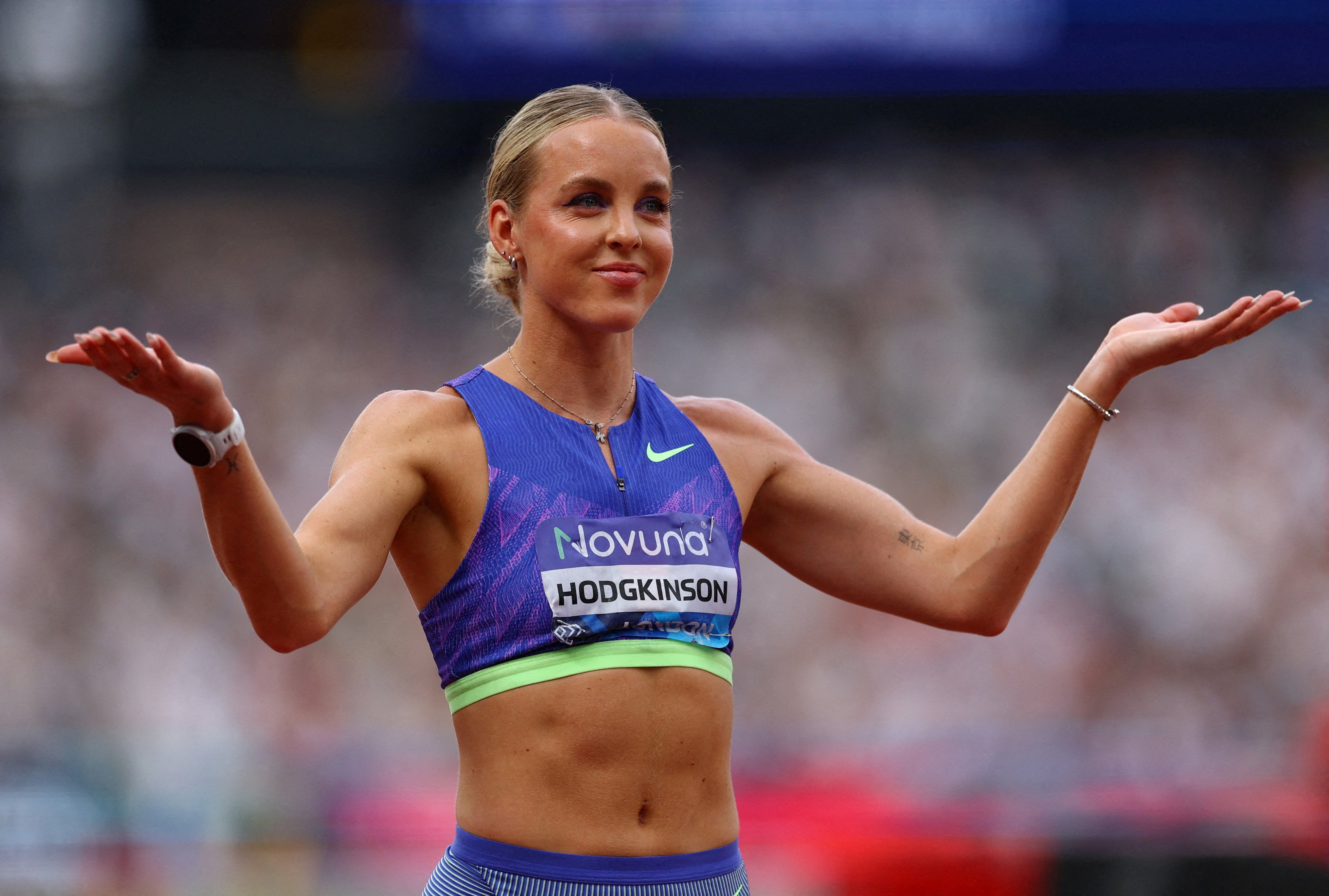 Keely Hodgkinson is ready to prove she is Athletics&rsquo; golden girl once again 