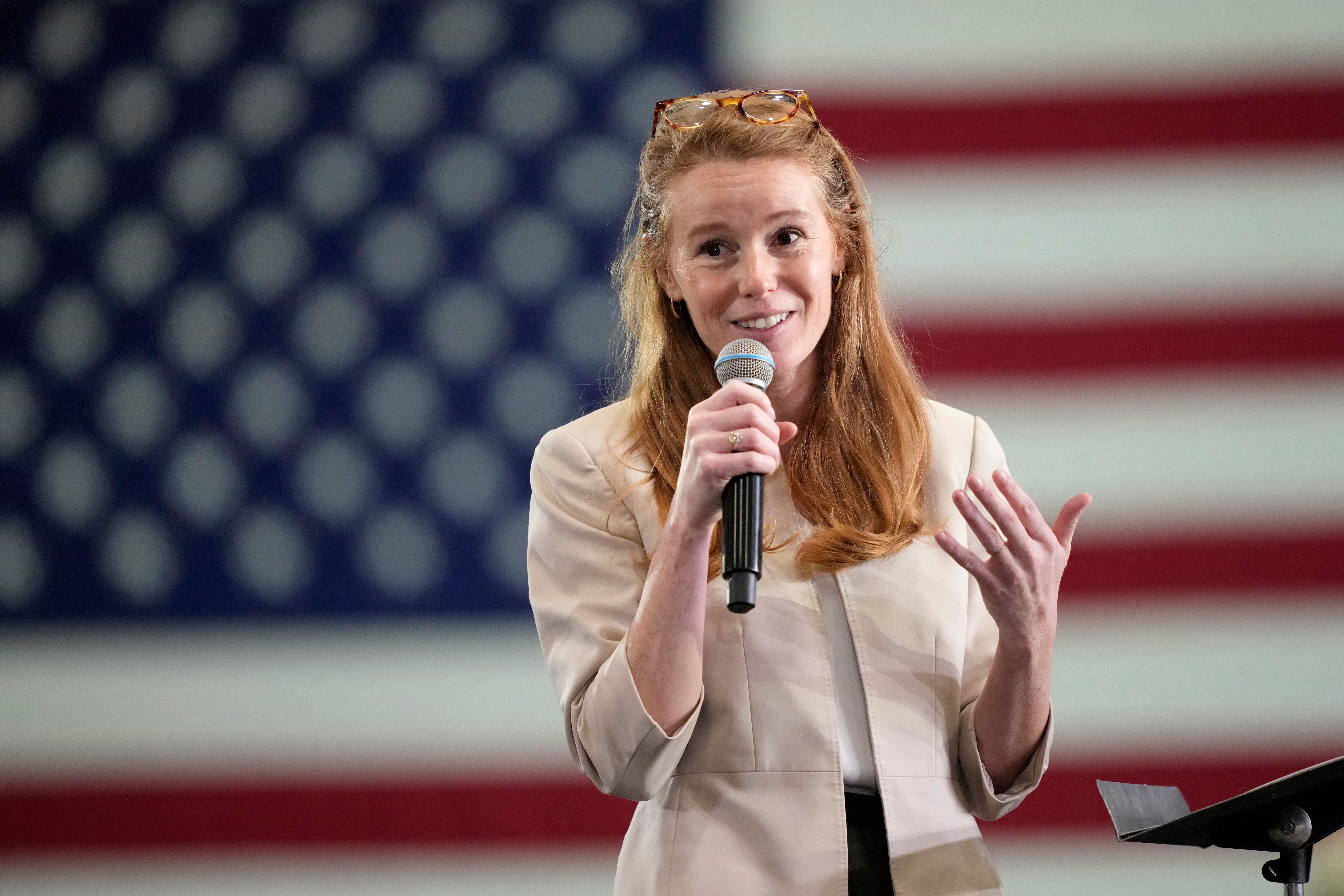 Rebecca Cooke is running in Wisconsin's Third Congressional District (Getty)