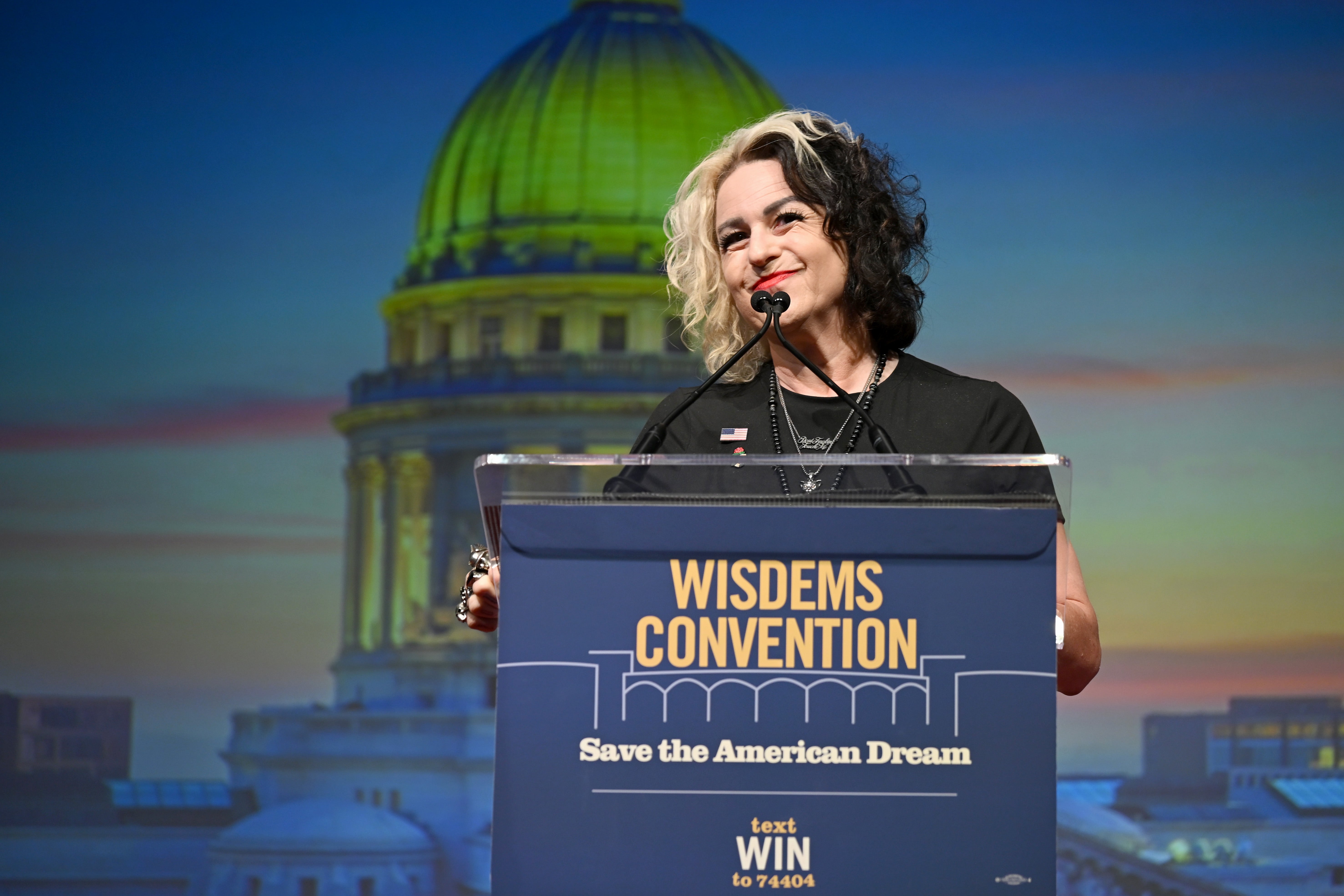 Katrina DeVille has voiced her support for free childcare and universal healthcare (Getty)