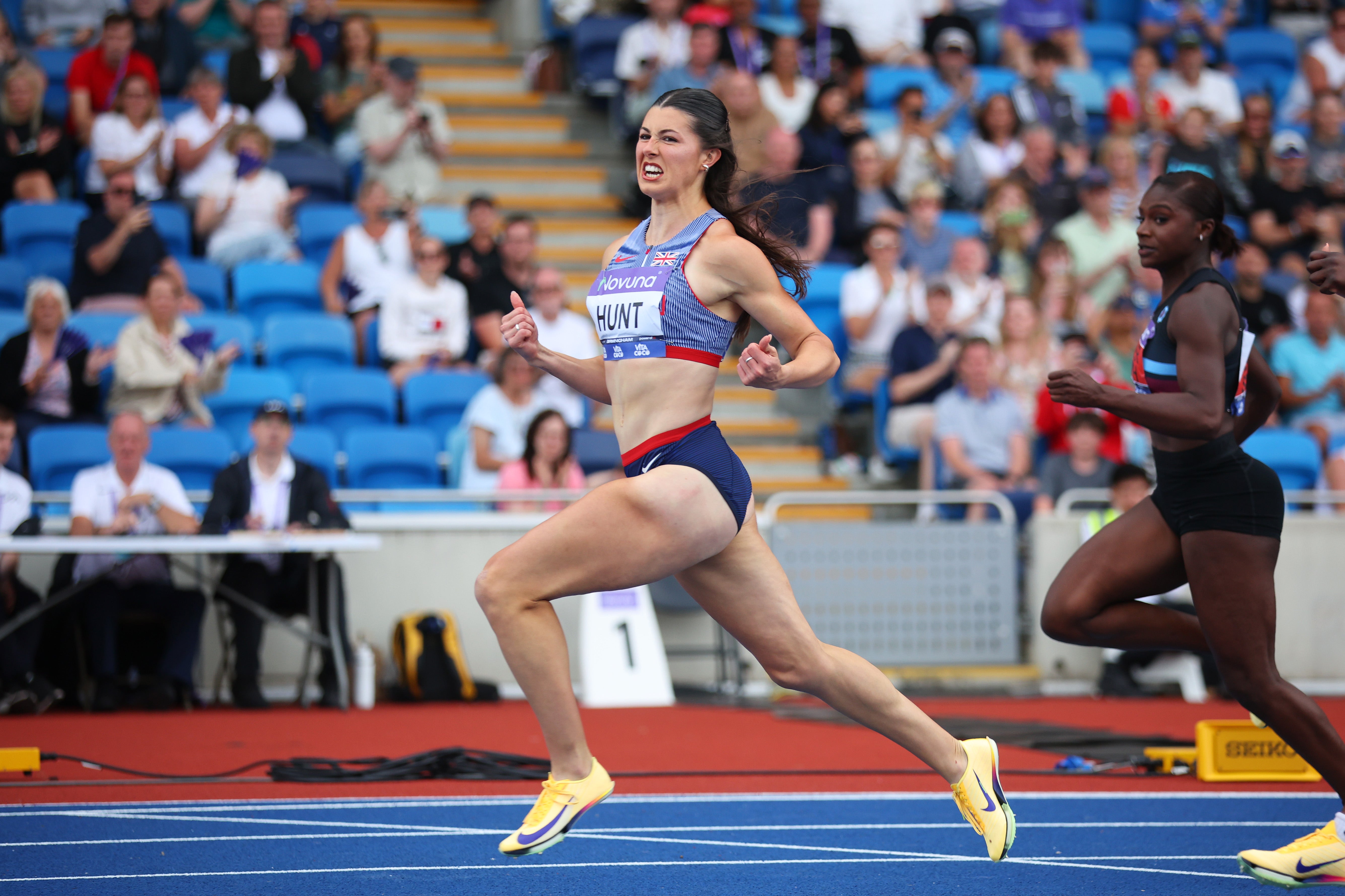 Hunt is taking on a full programme at the Europeans