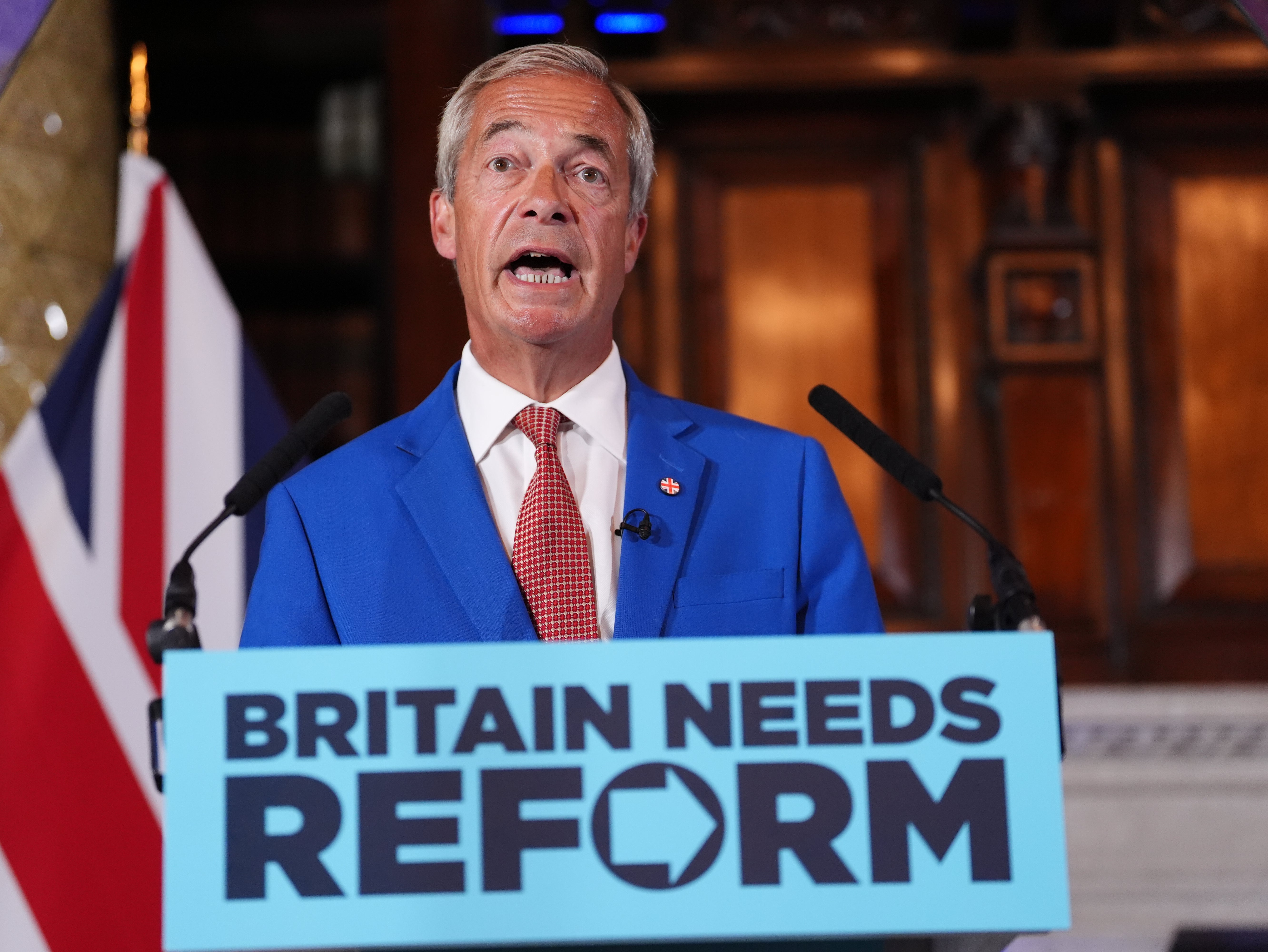 Nigel Farage has pledged to evict all foreign nationals from social housing if he enters No 10