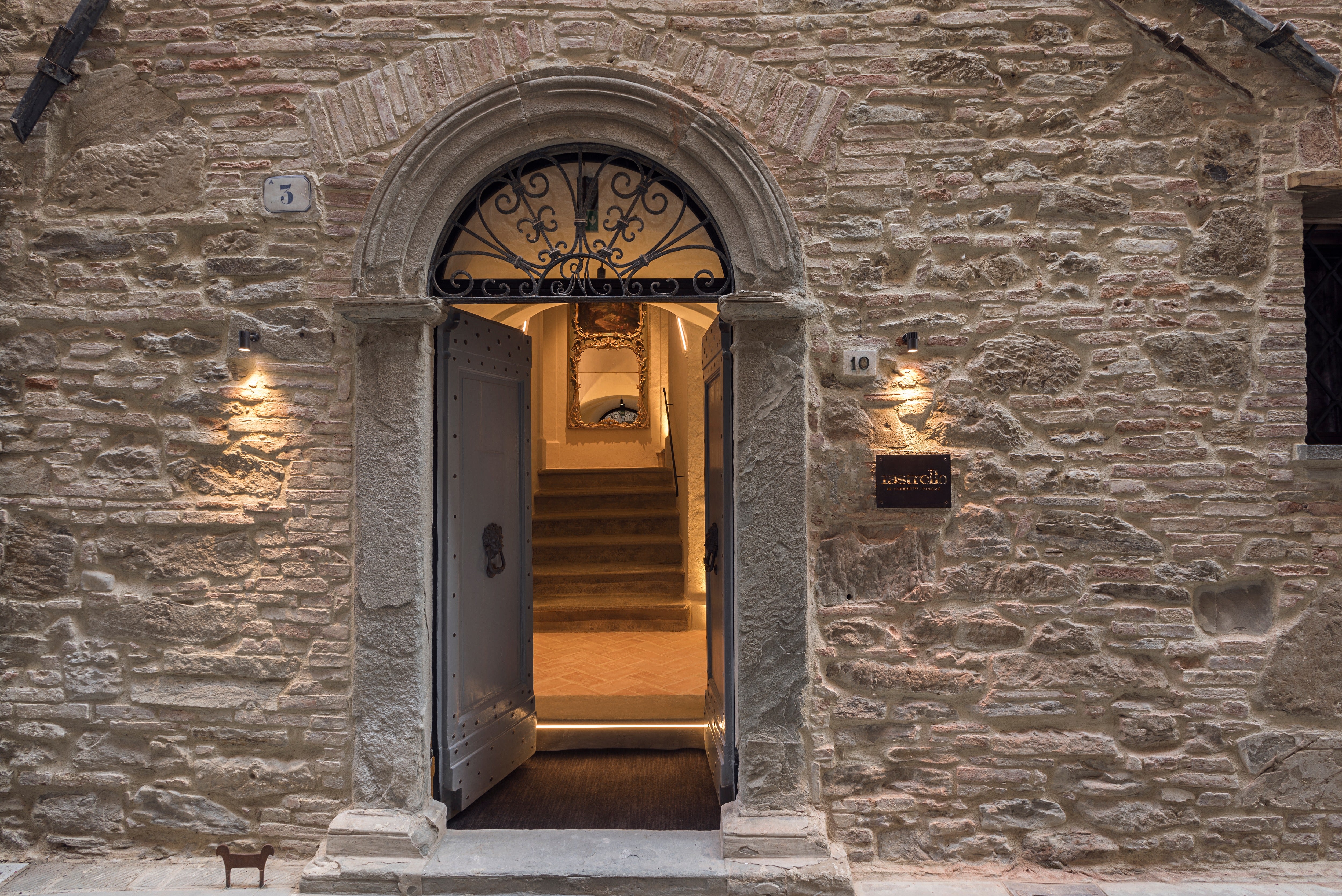 Rastrello sits in Panicale, a medieval hilltop village in Umbria