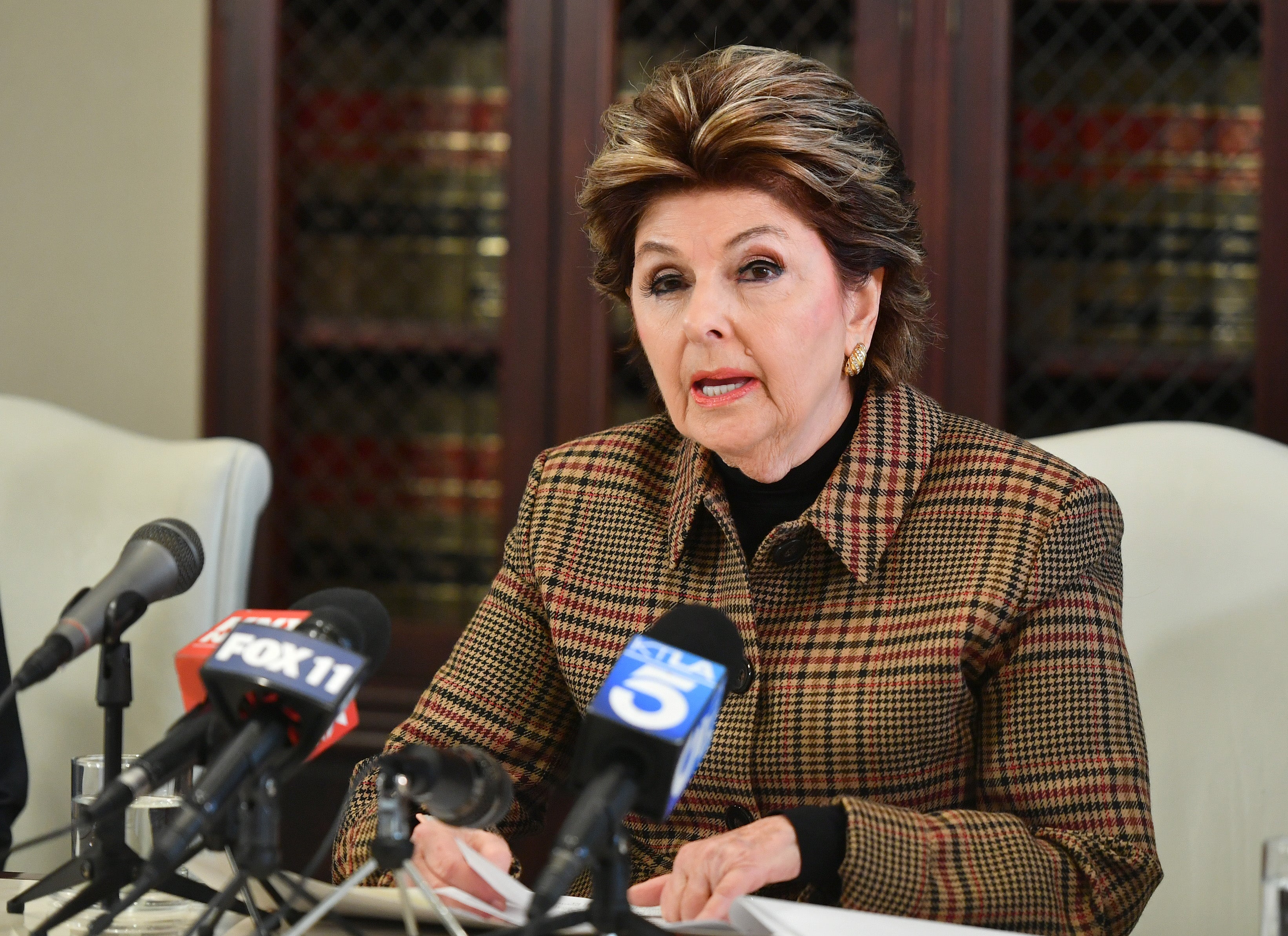 In July, Gloria Allred announced that her office had filed a lawsuit against Pearsall on behalf of the victims