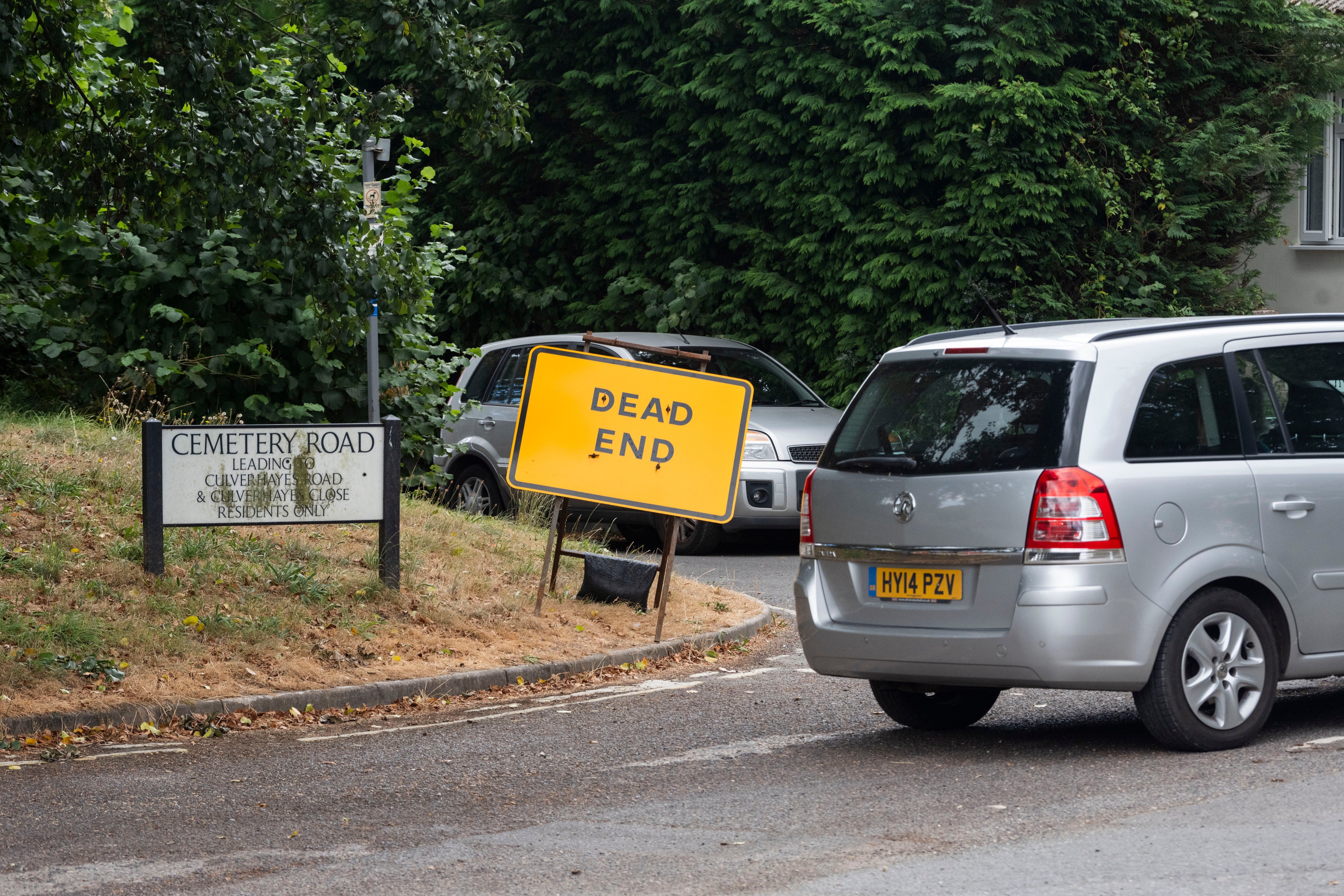Several passing motorists and residents took to social media to poke fun at the sign placement