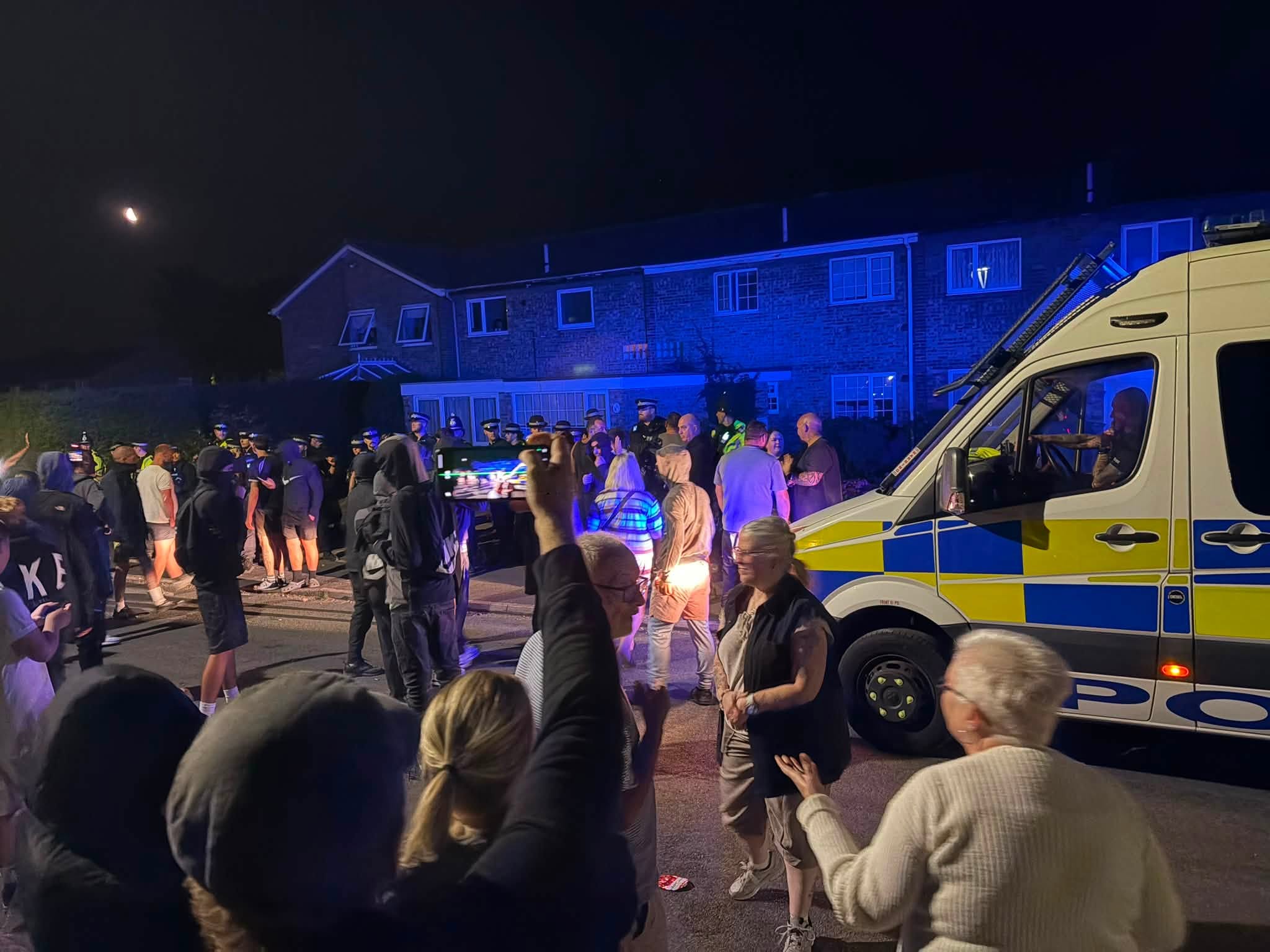 Two arrested after second night of Norfolk disorder leaves police officers injured