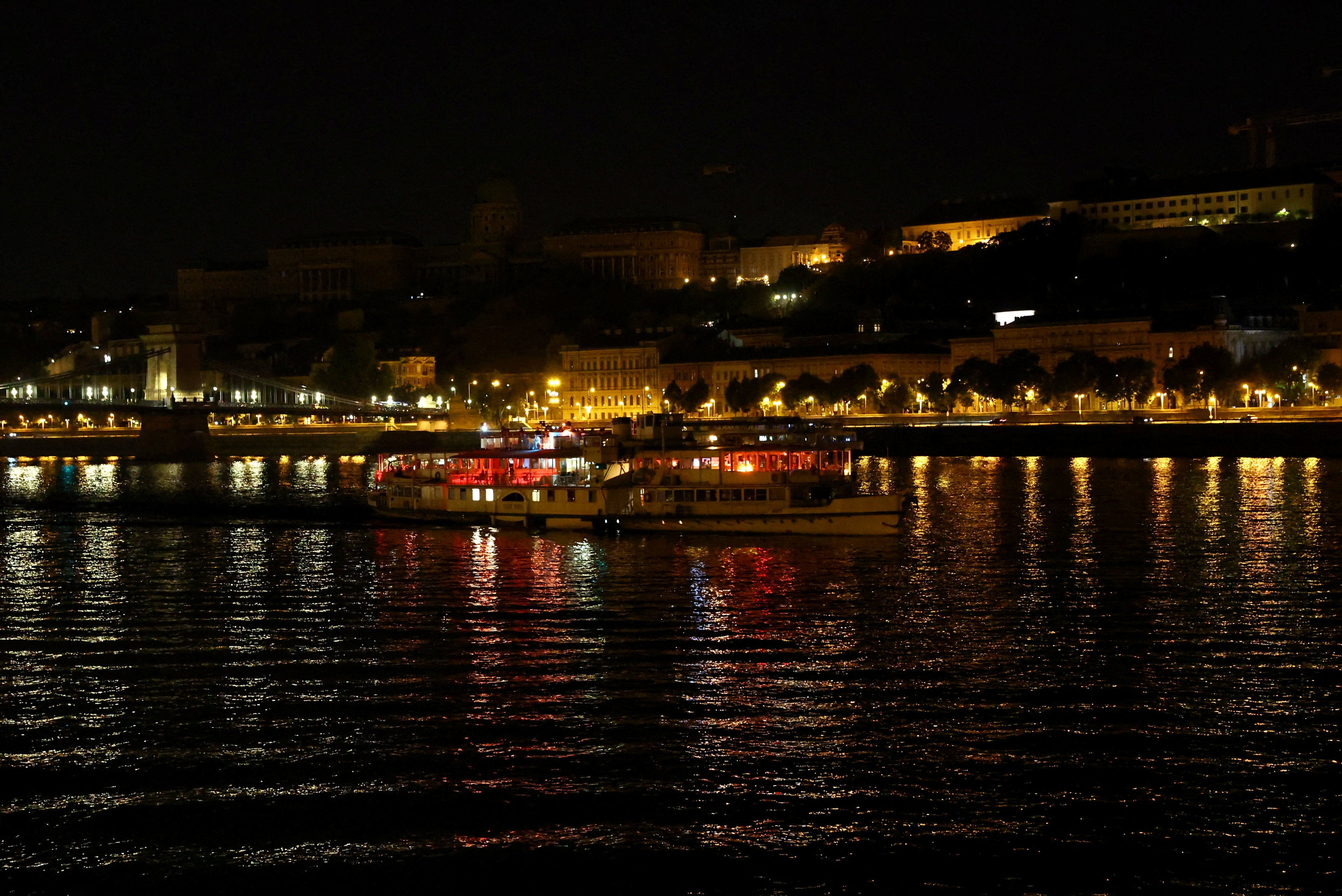 Hungary turned off lights at Budapest landmarks on Wednesday to reduce energy due to the power crisis stemming from its nuclear plant not getting enough water