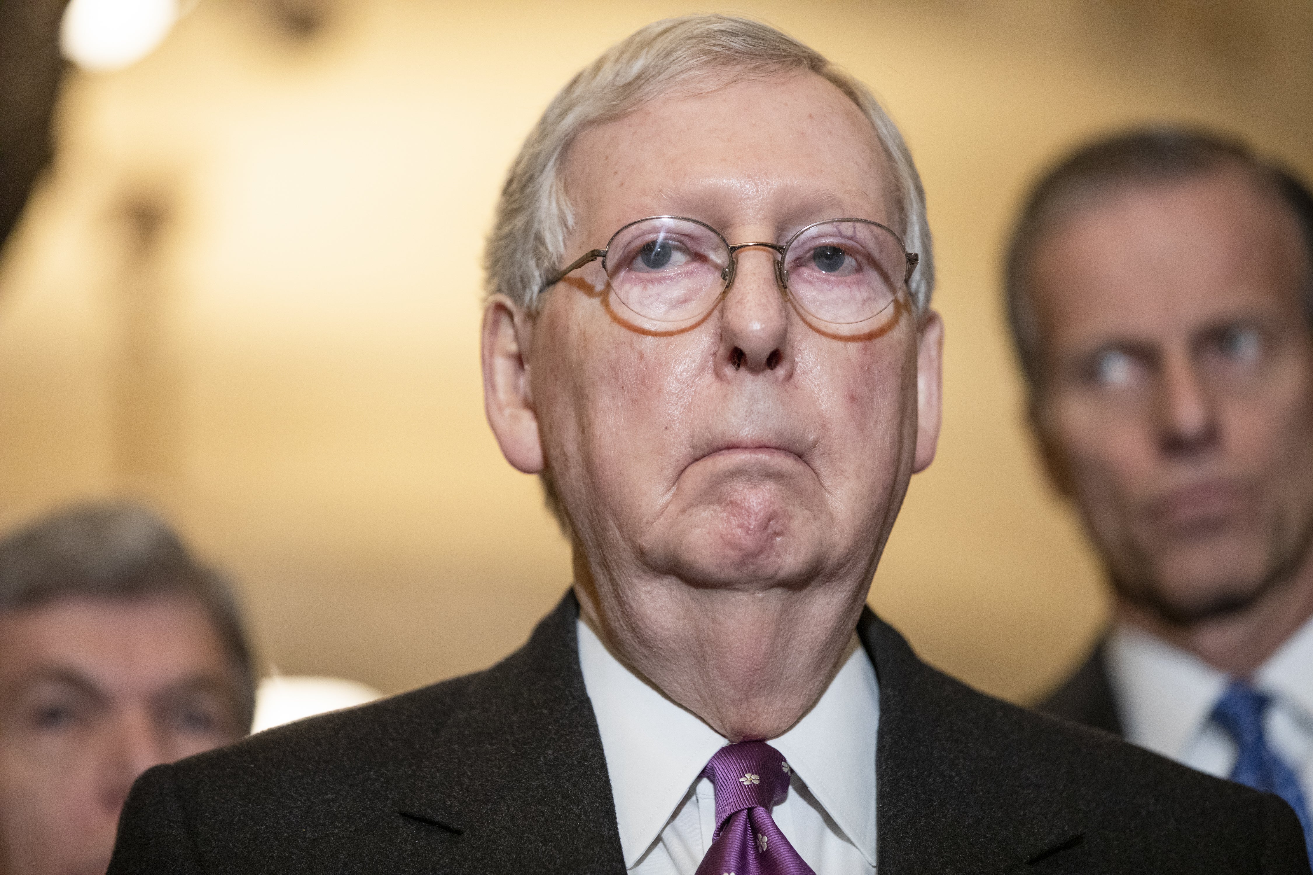 Senator Mitch McConnell will be absent for the vote