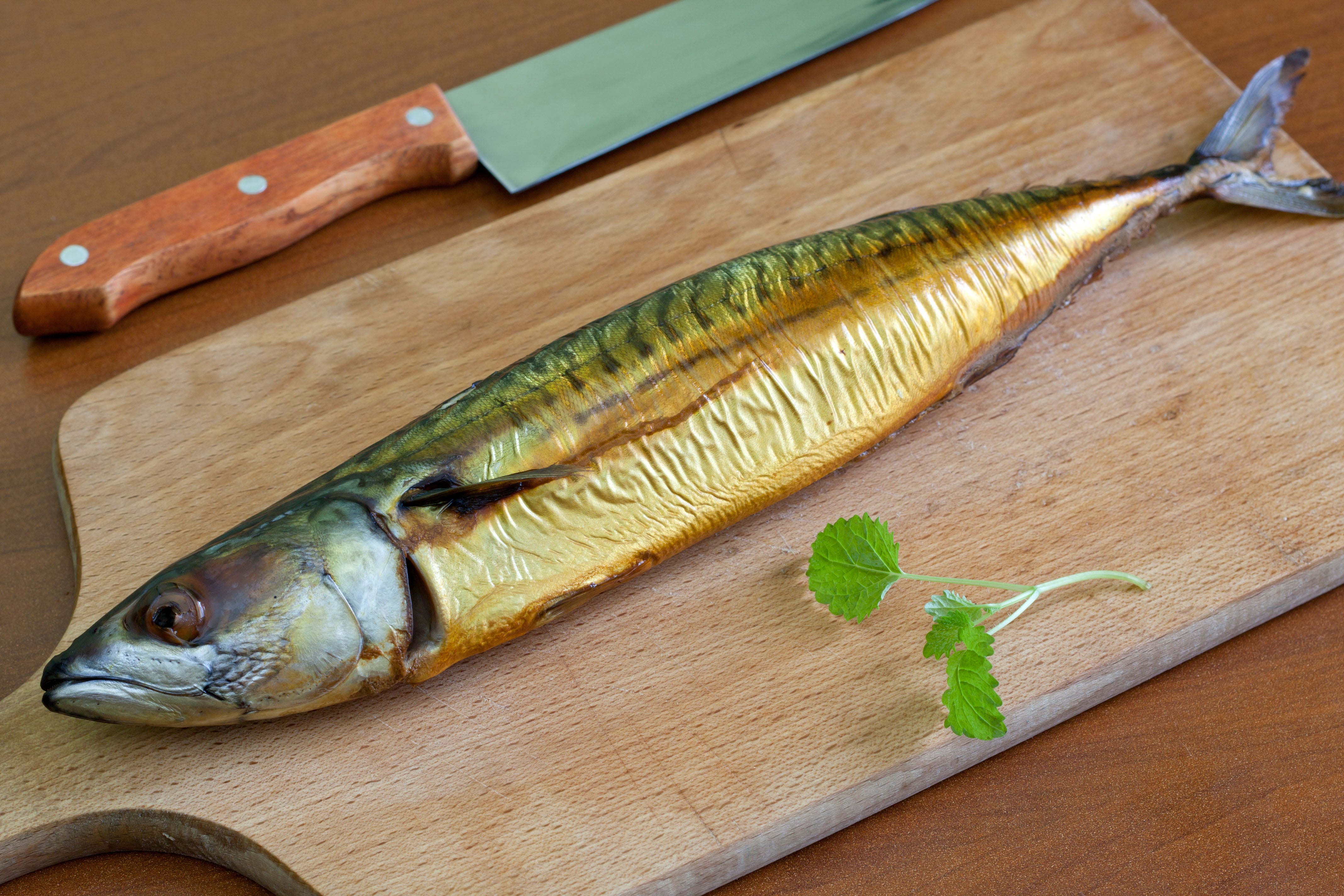 Smoked mackerel is a great source of omega-3