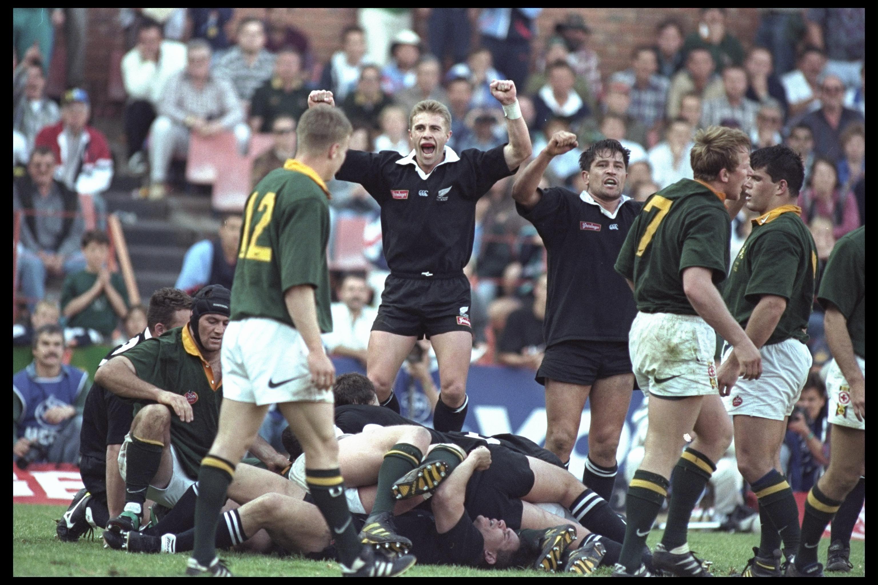 New Zealand’s ‘Incomparables’e beat South Africa in 1996 (Getty)