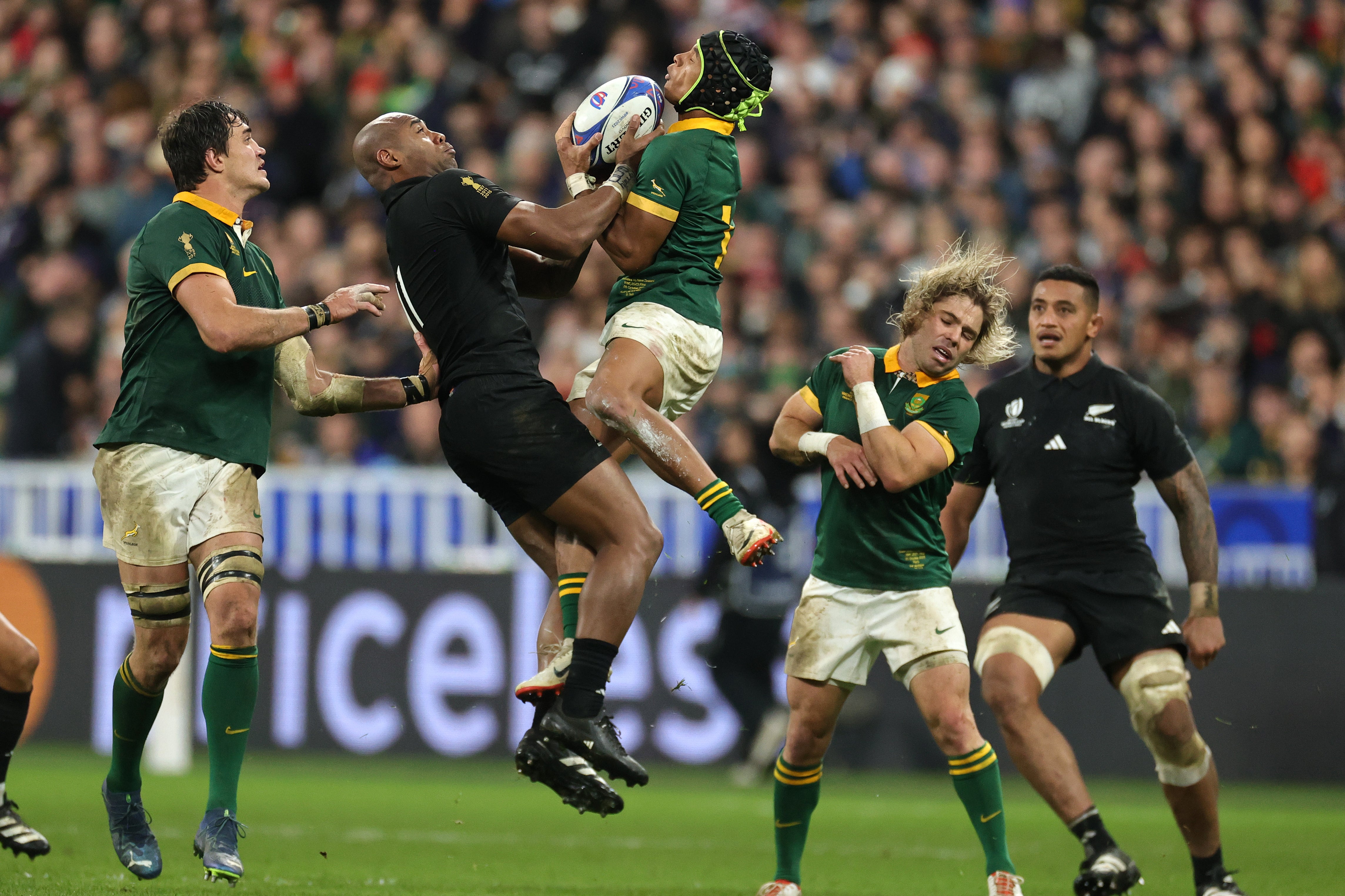 South Africa and New Zealand met in the last Rugby World Cup final (Getty)