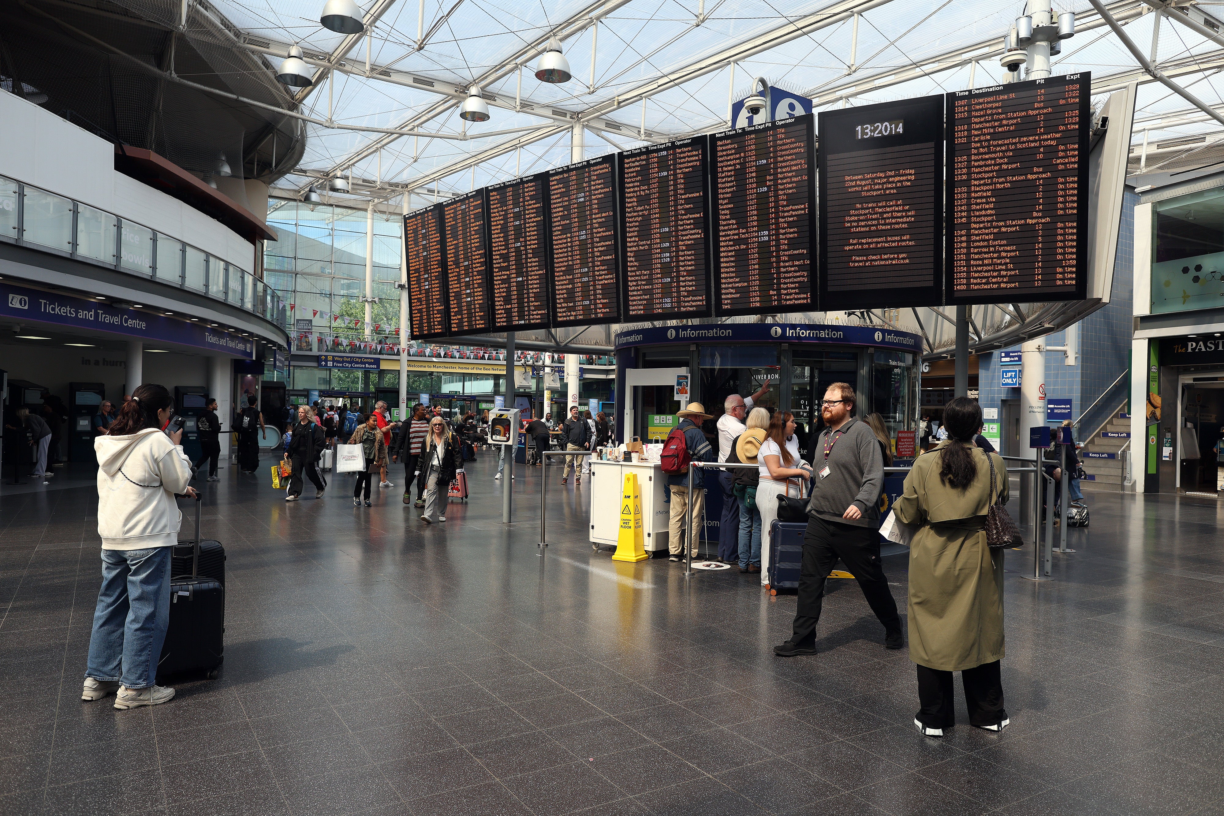 Mapped: All the UK rail lines disrupted by major power outage