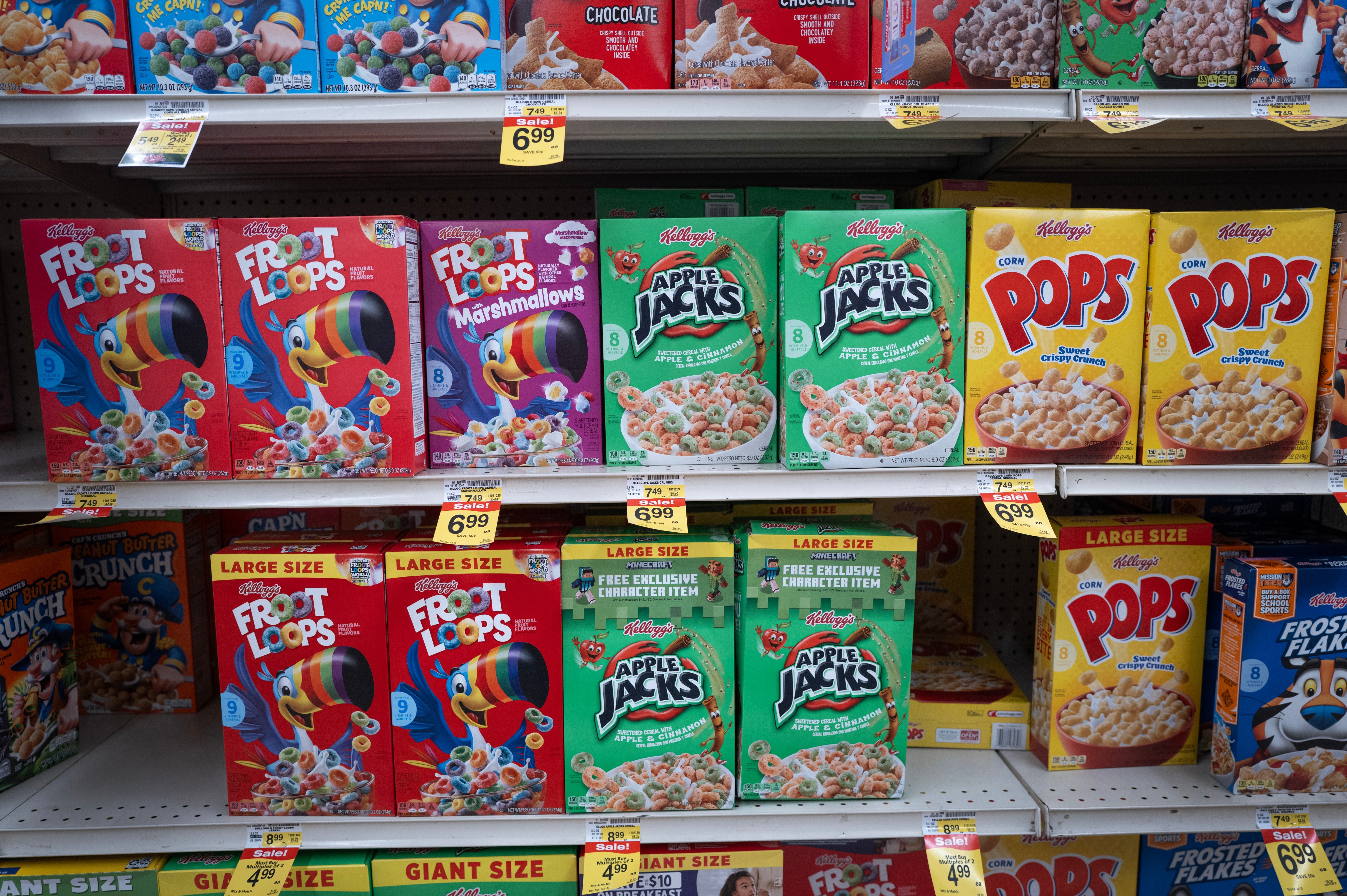 Kellogg to Remove Artificial Dyes and Preservatives from Cereal Lineup