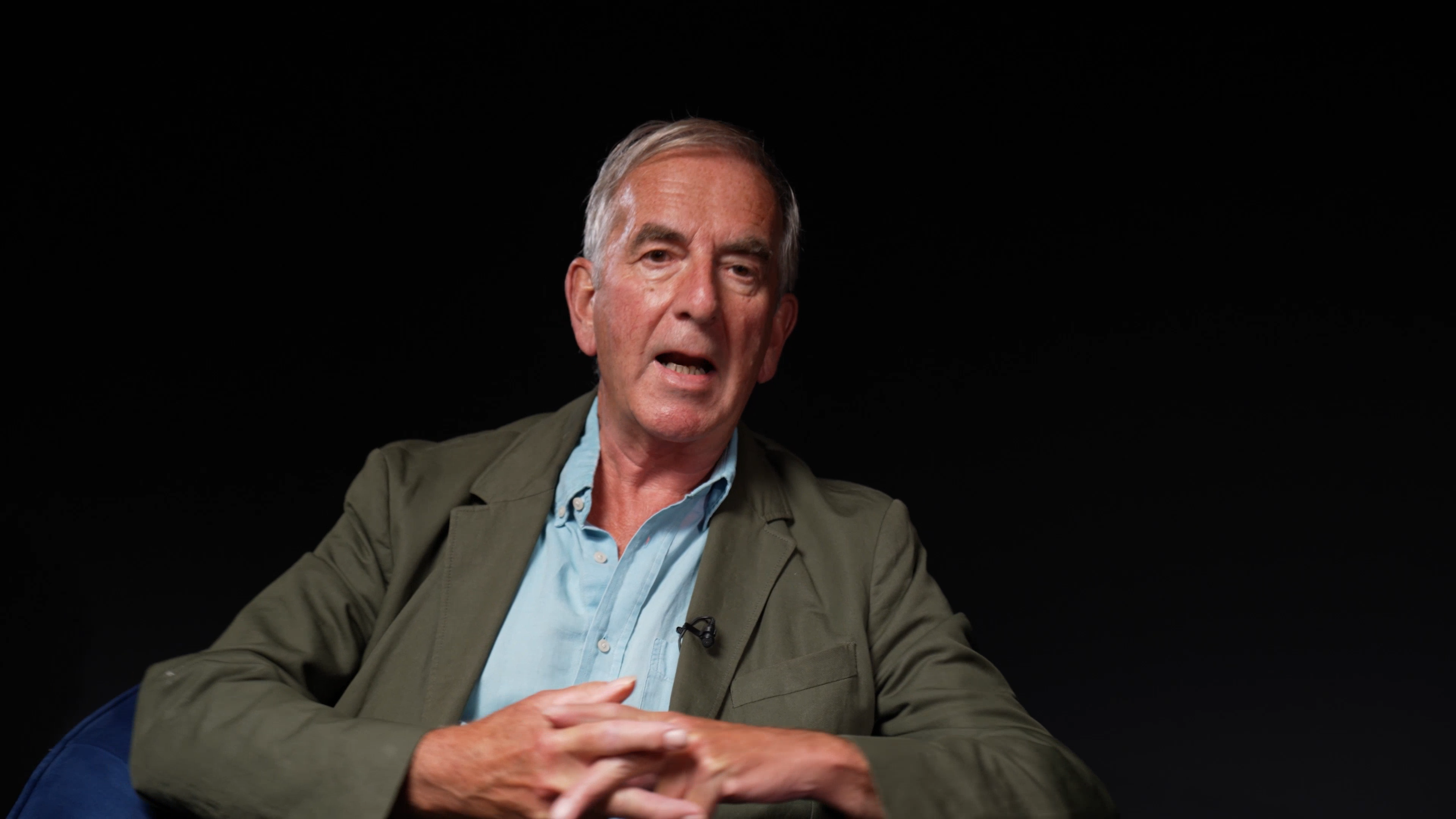 Political novelist Robert Harris in conversation with Geordie Greig