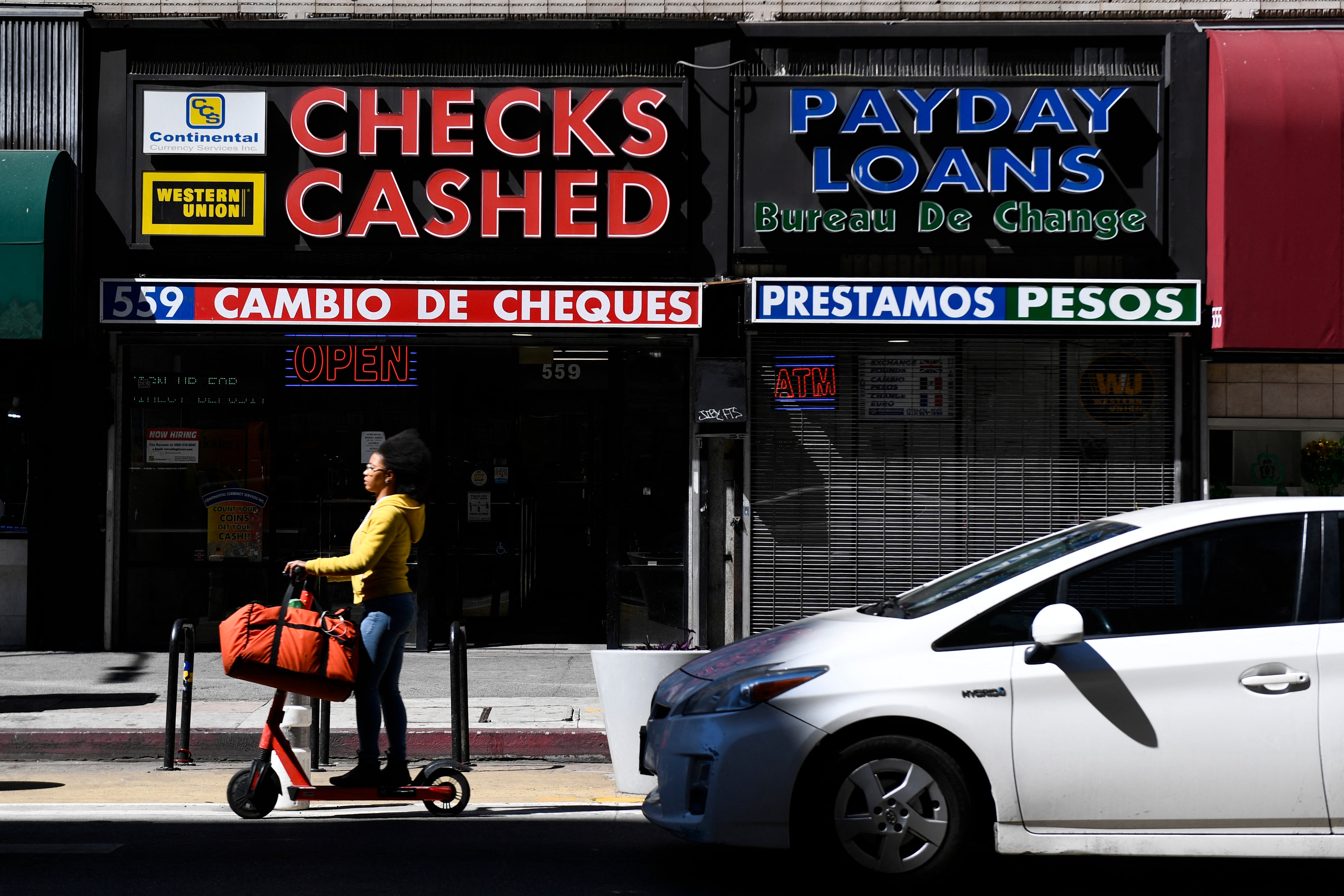 Some 90 percent of Americans are in debt, and the average amount per person is $104,775, according to an analysis from credit bureau Experian (AFP/Getty)
