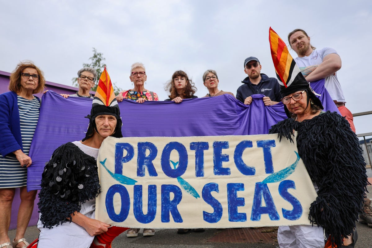 Volunteers angry at being kept away from clean-up of huge spill of plastic nurdles into sea
